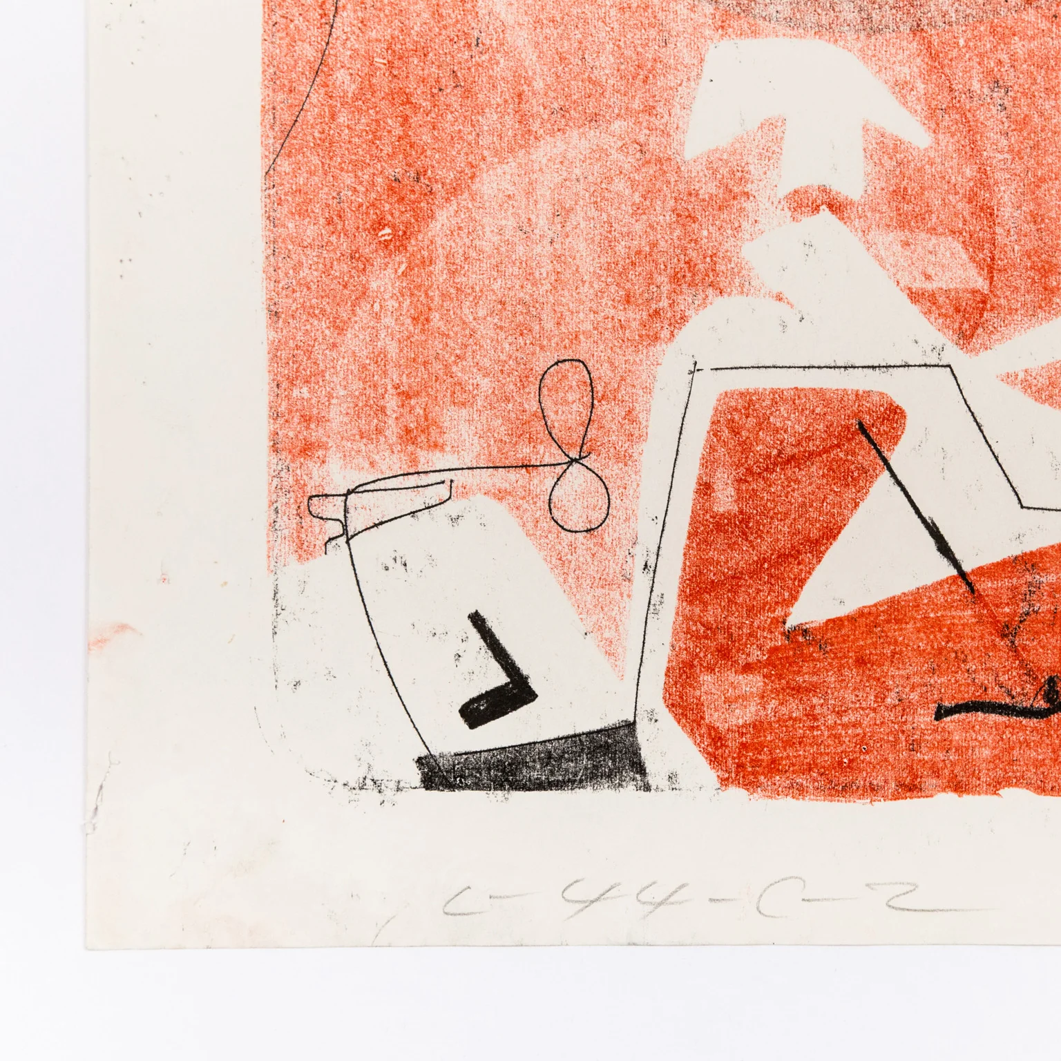 HAROLD TOWN "BALLET" SINGLE AUTOGRAPHIC PRINT, 1954 - Image 6