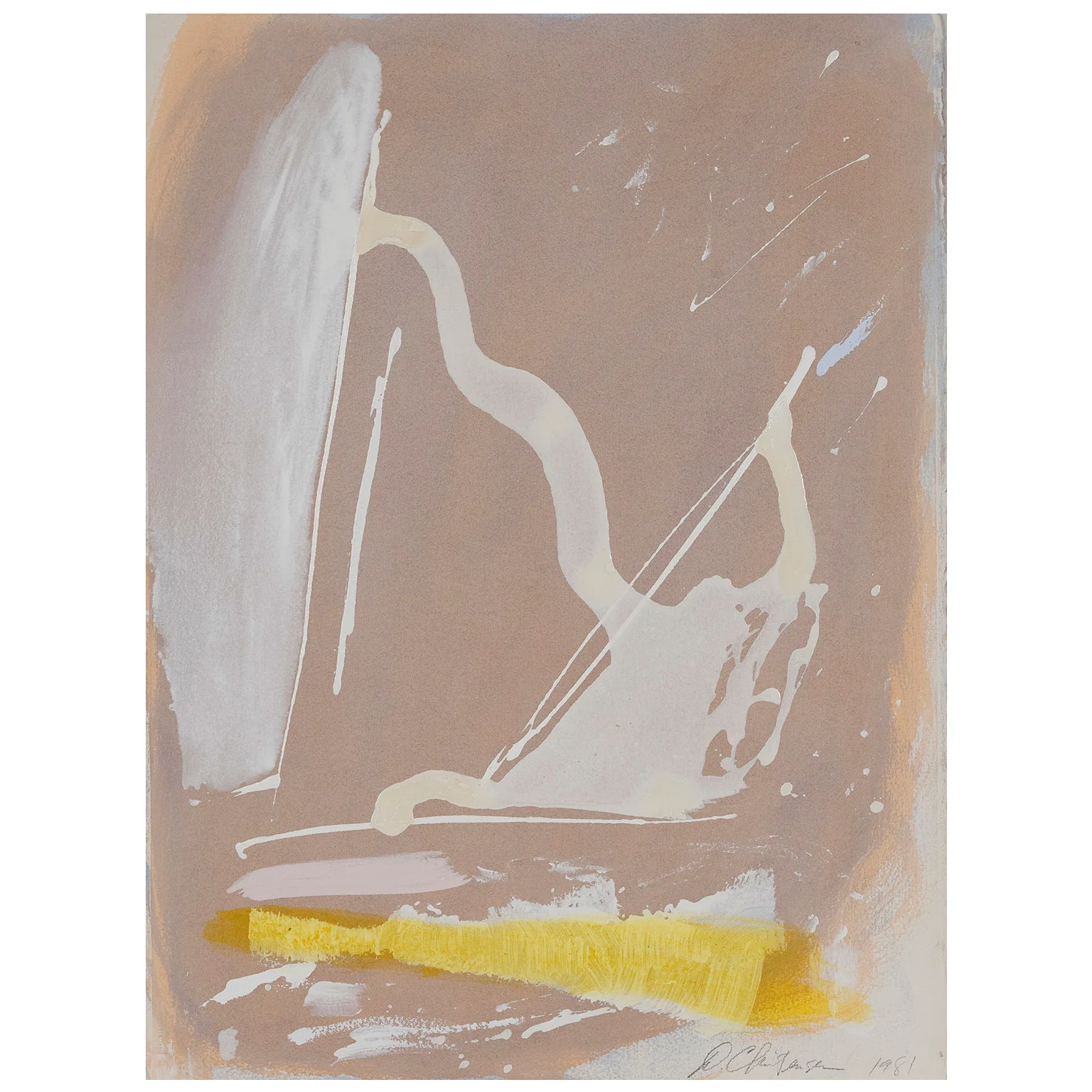 DAN CHRISTENSEN "BLUSH", 1981 - Image 3