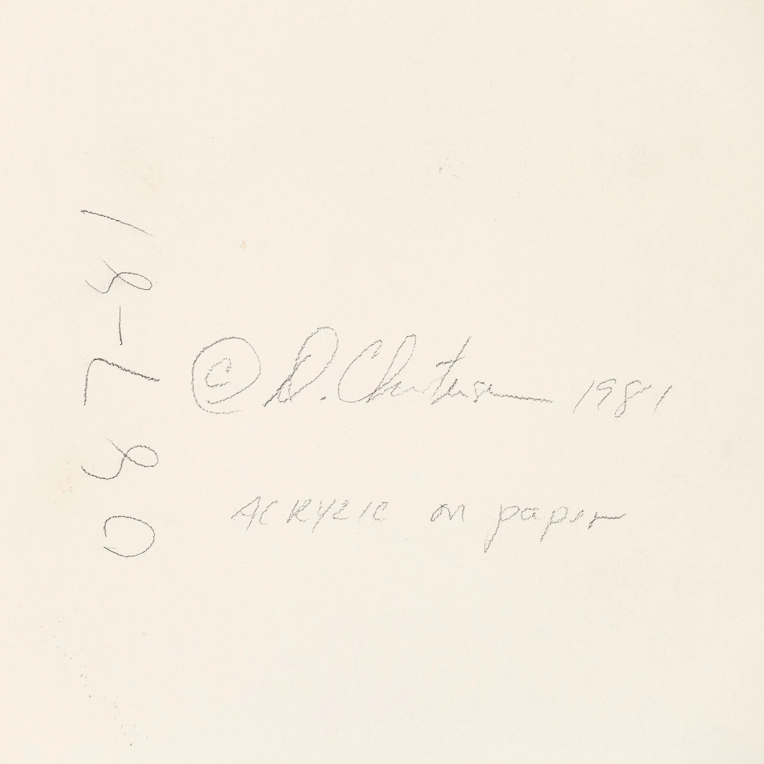 DAN CHRISTENSEN "BLUSH", 1981 - Image 4