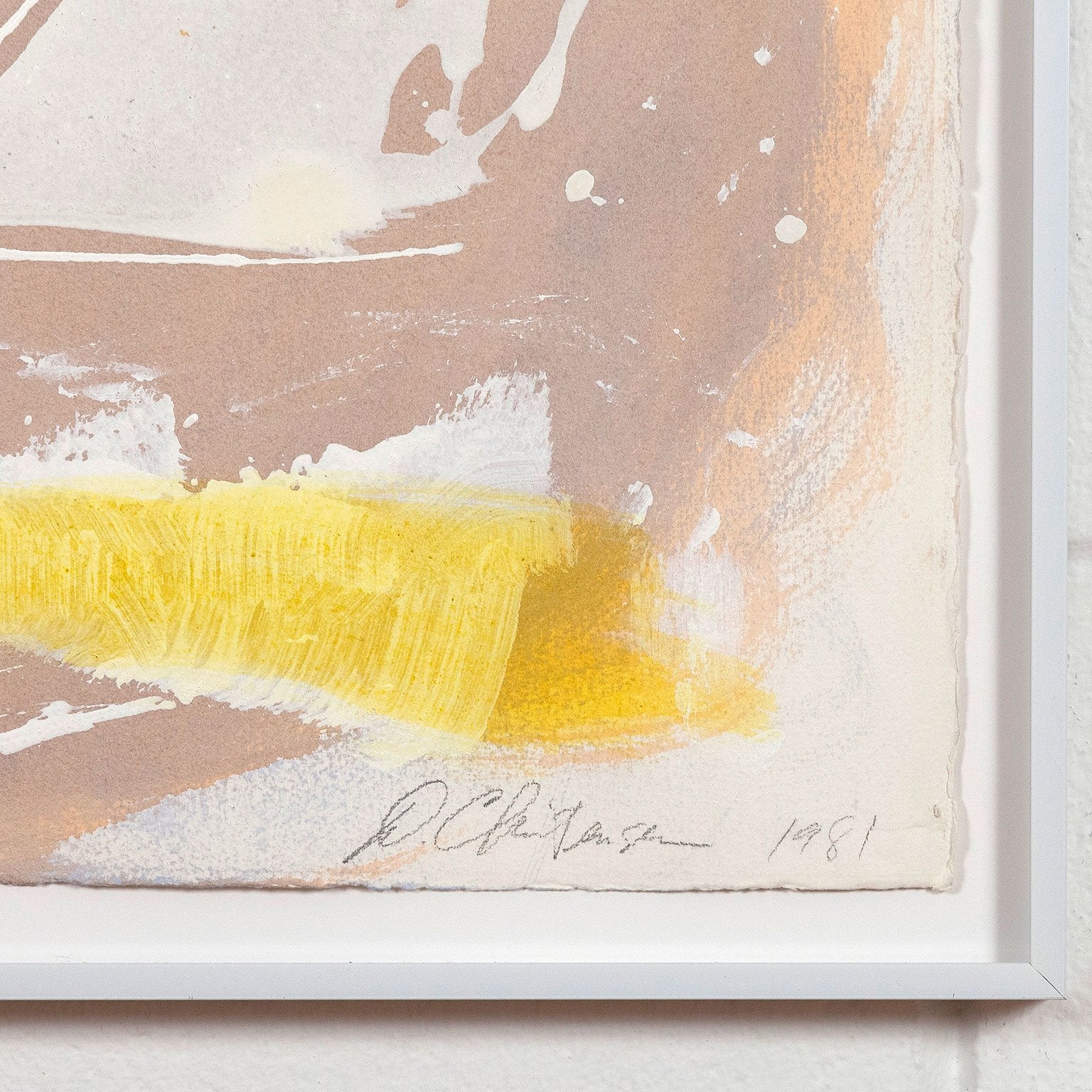 DAN CHRISTENSEN "BLUSH", 1981 - Image 6