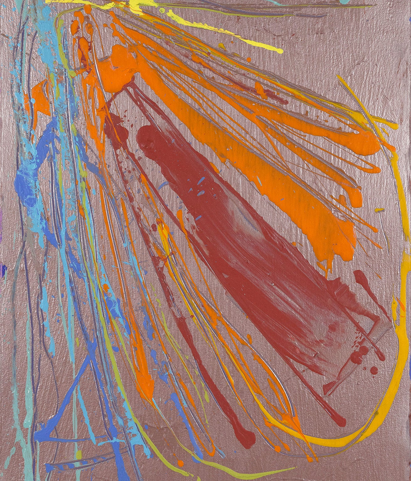 DAN CHRISTENSEN "INDIAN SUMMER", 1983