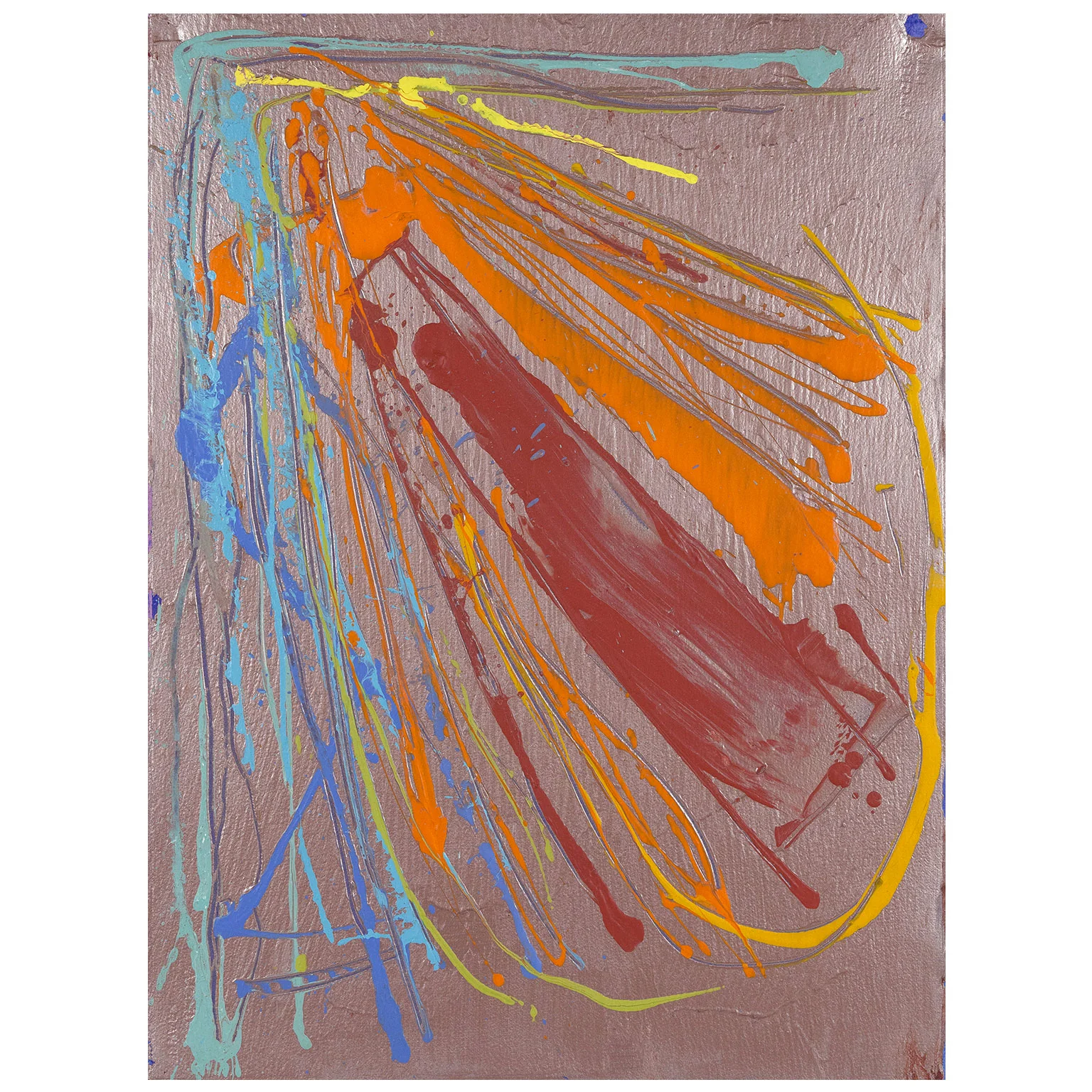 DAN CHRISTENSEN "INDIAN SUMMER", 1983 - Image 2