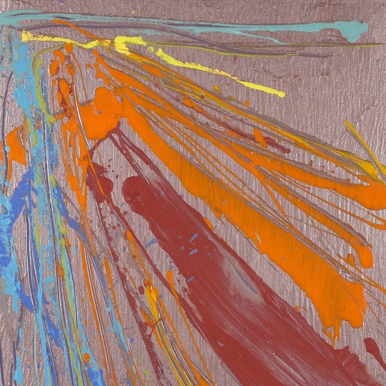 DAN CHRISTENSEN "INDIAN SUMMER", 1983 - Image 4