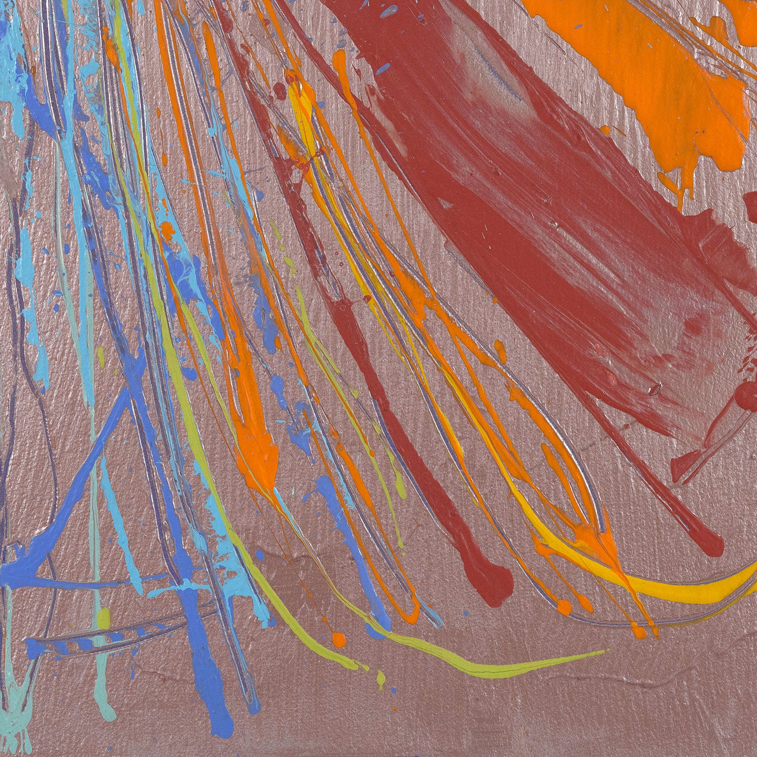 DAN CHRISTENSEN "INDIAN SUMMER", 1983 - Image 5
