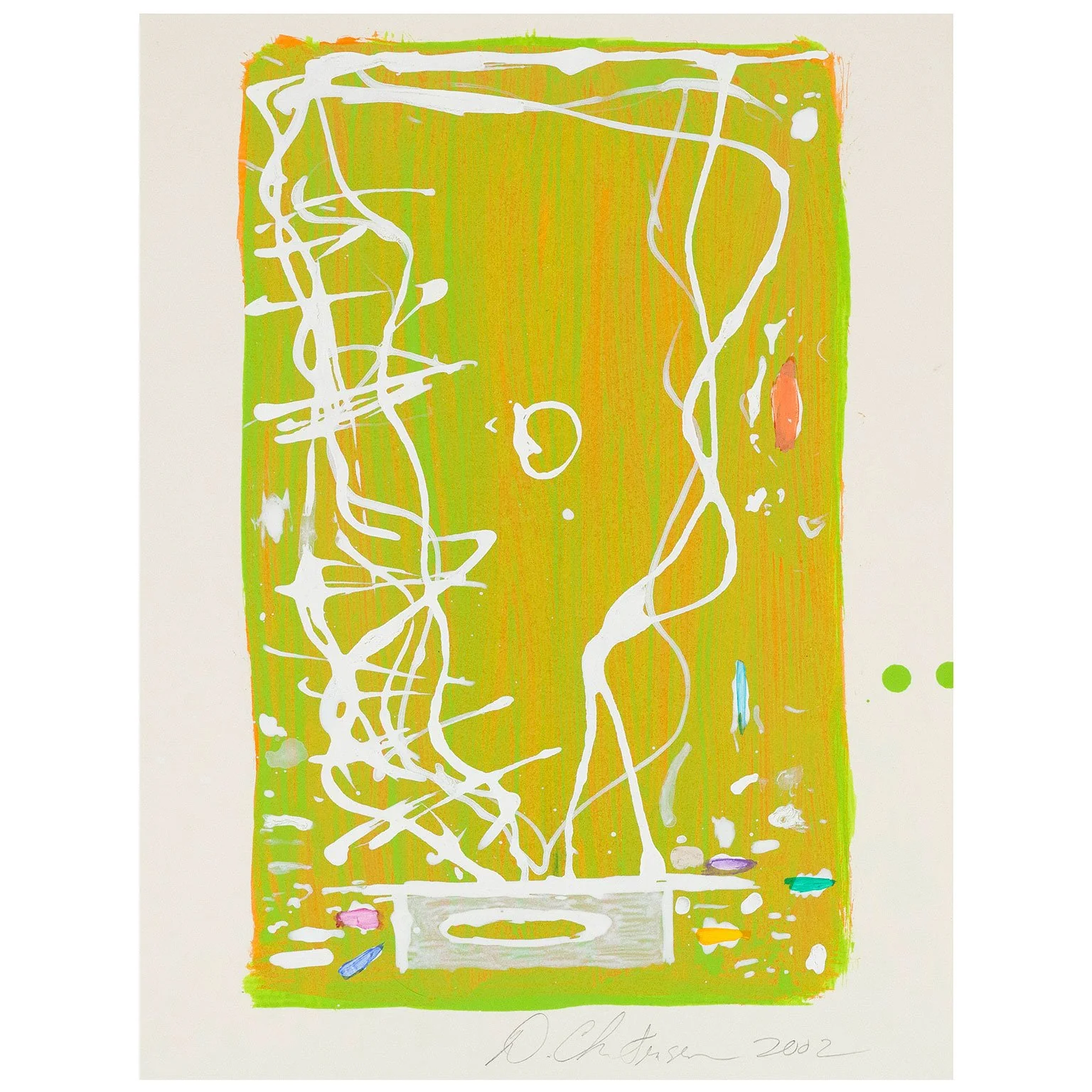 DAN CHRISTENSEN "MANGO FIZZ", 2002 - Image 2
