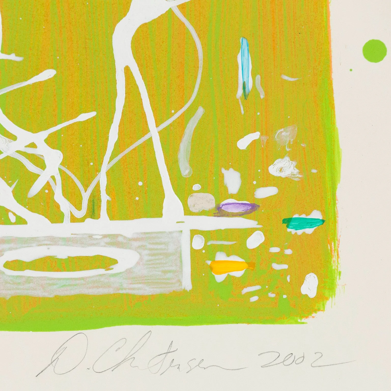 DAN CHRISTENSEN "MANGO FIZZ", 2002 - Image 3