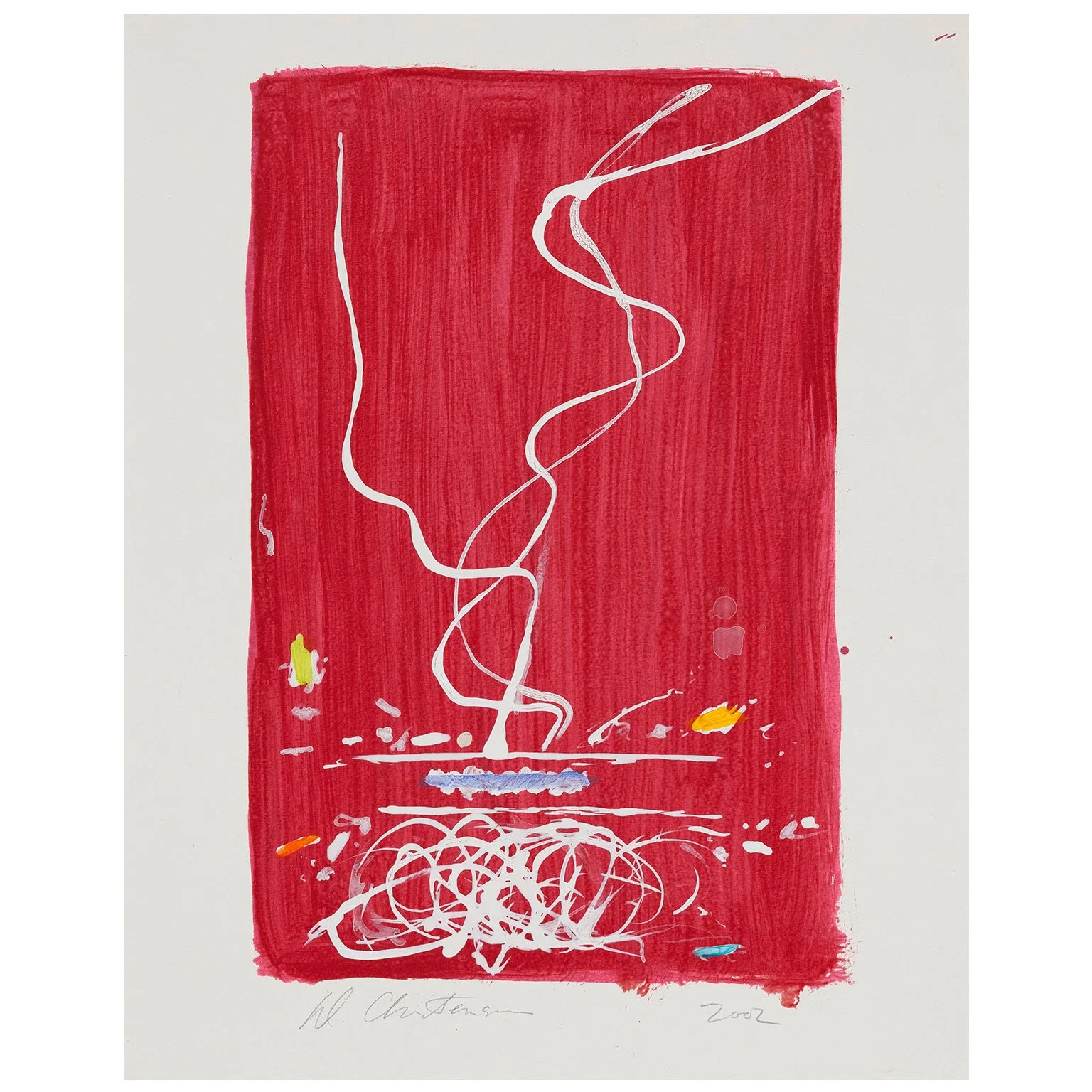 DAN CHRISTENSEN "PUSH", 2002 - Image 2