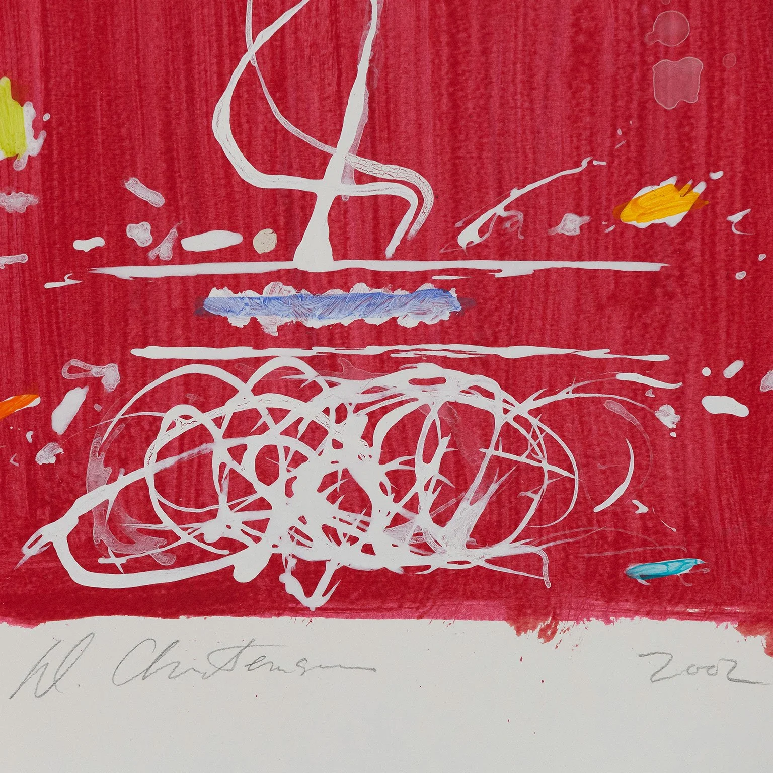 DAN CHRISTENSEN "PUSH", 2002 - Image 3