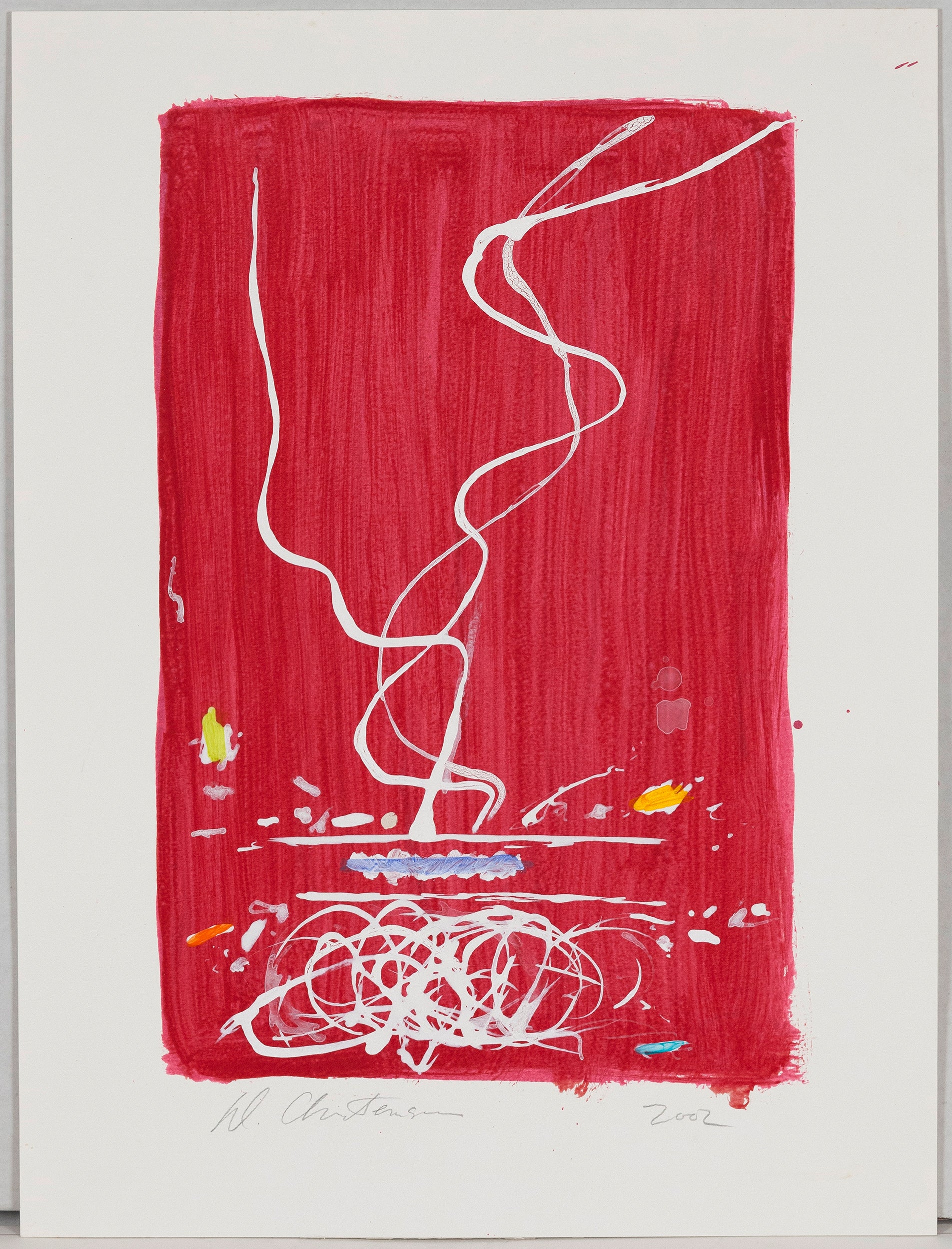 DAN CHRISTENSEN "PUSH", 2002 - Image 9
