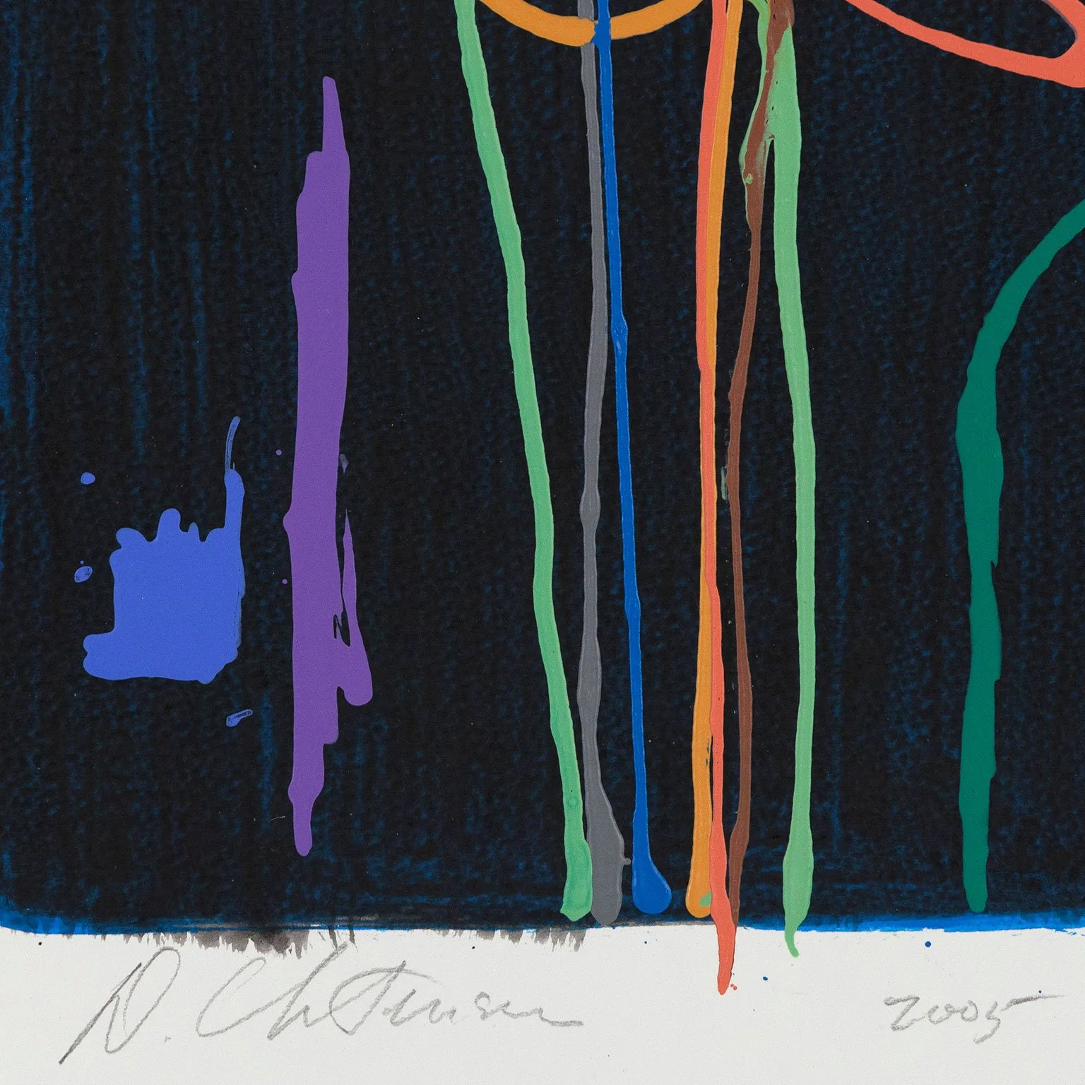 DAN CHRISTENSEN "SKINNY" 2005 - Image 3
