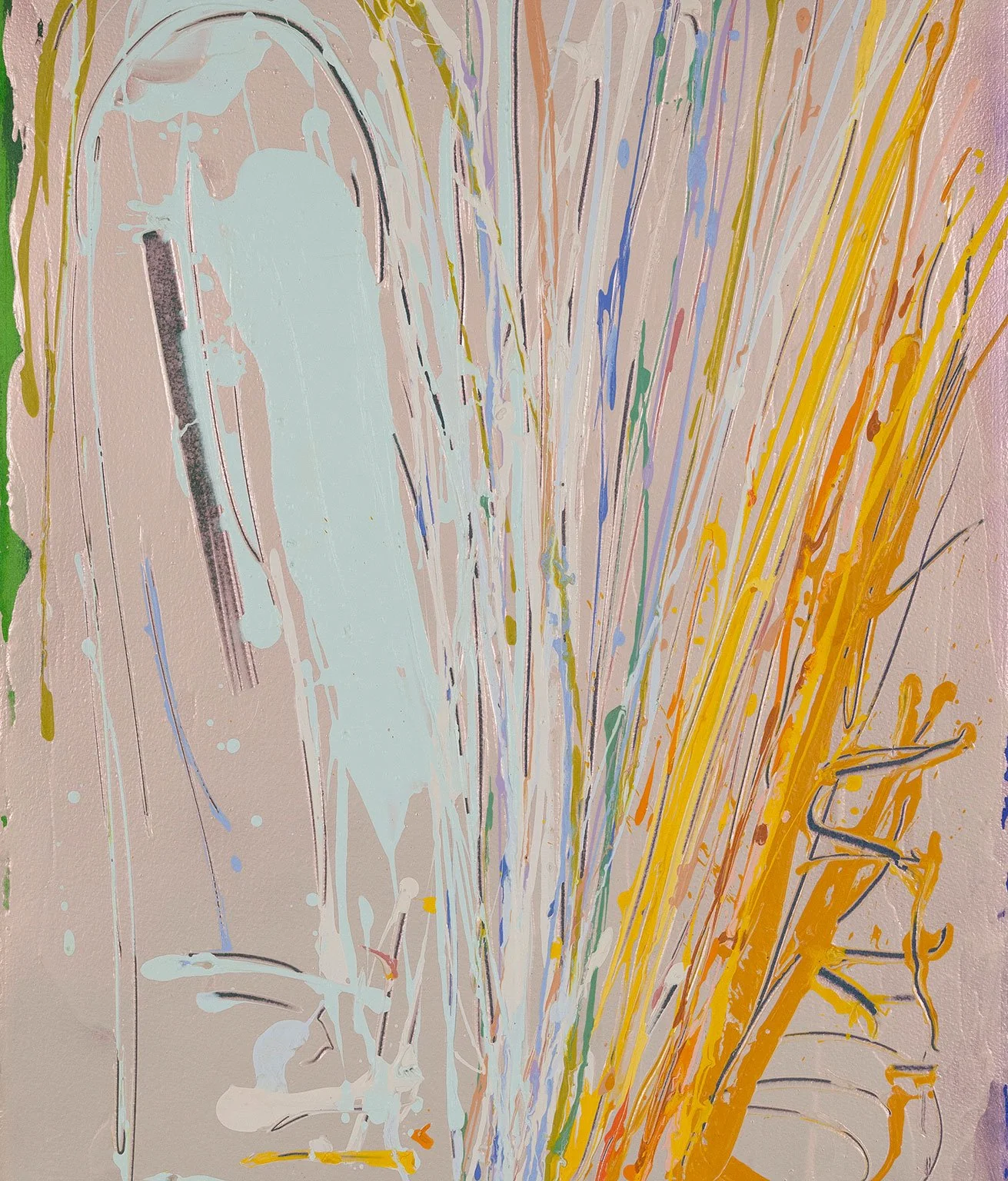 DAN CHRISTENSEN "SPARK", 1983