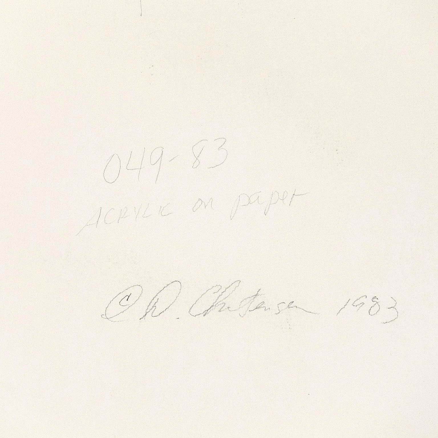 DAN CHRISTENSEN "SPARK", 1983 - Image 9