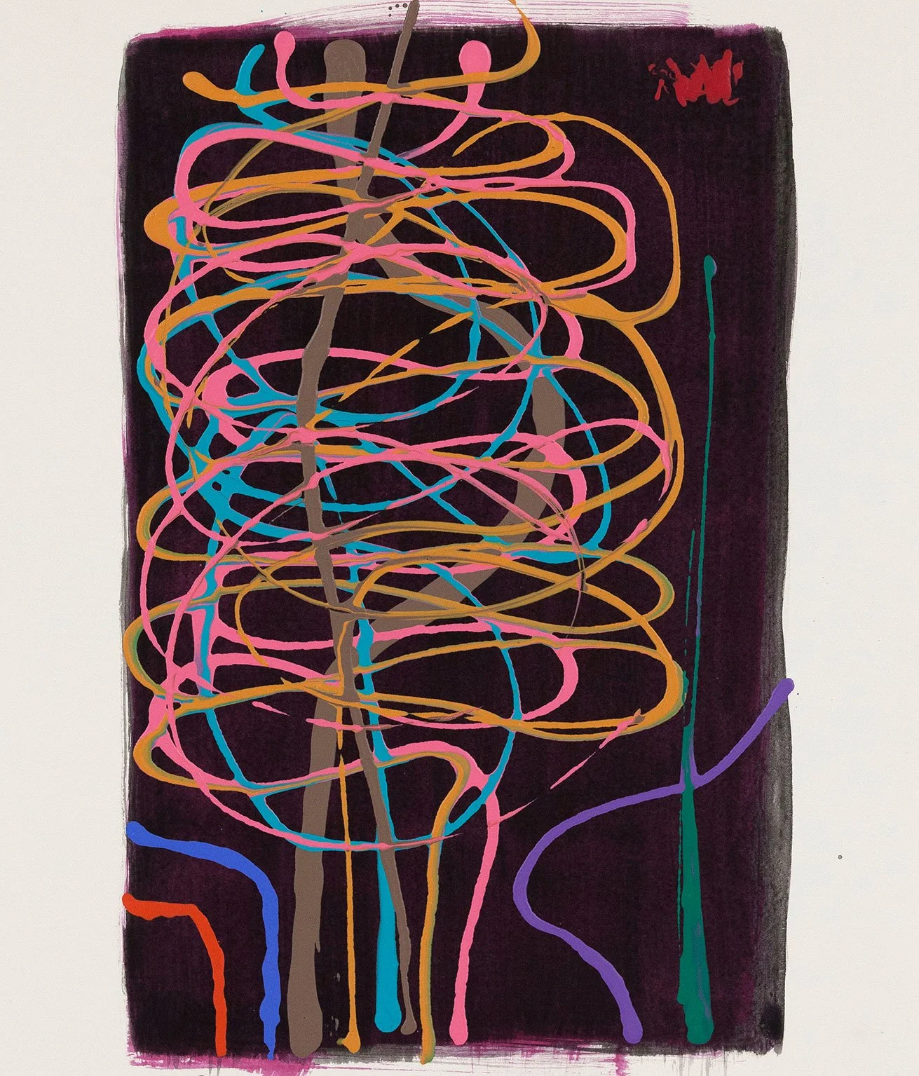 DAN CHRISTENSEN "SWEATY", 2005