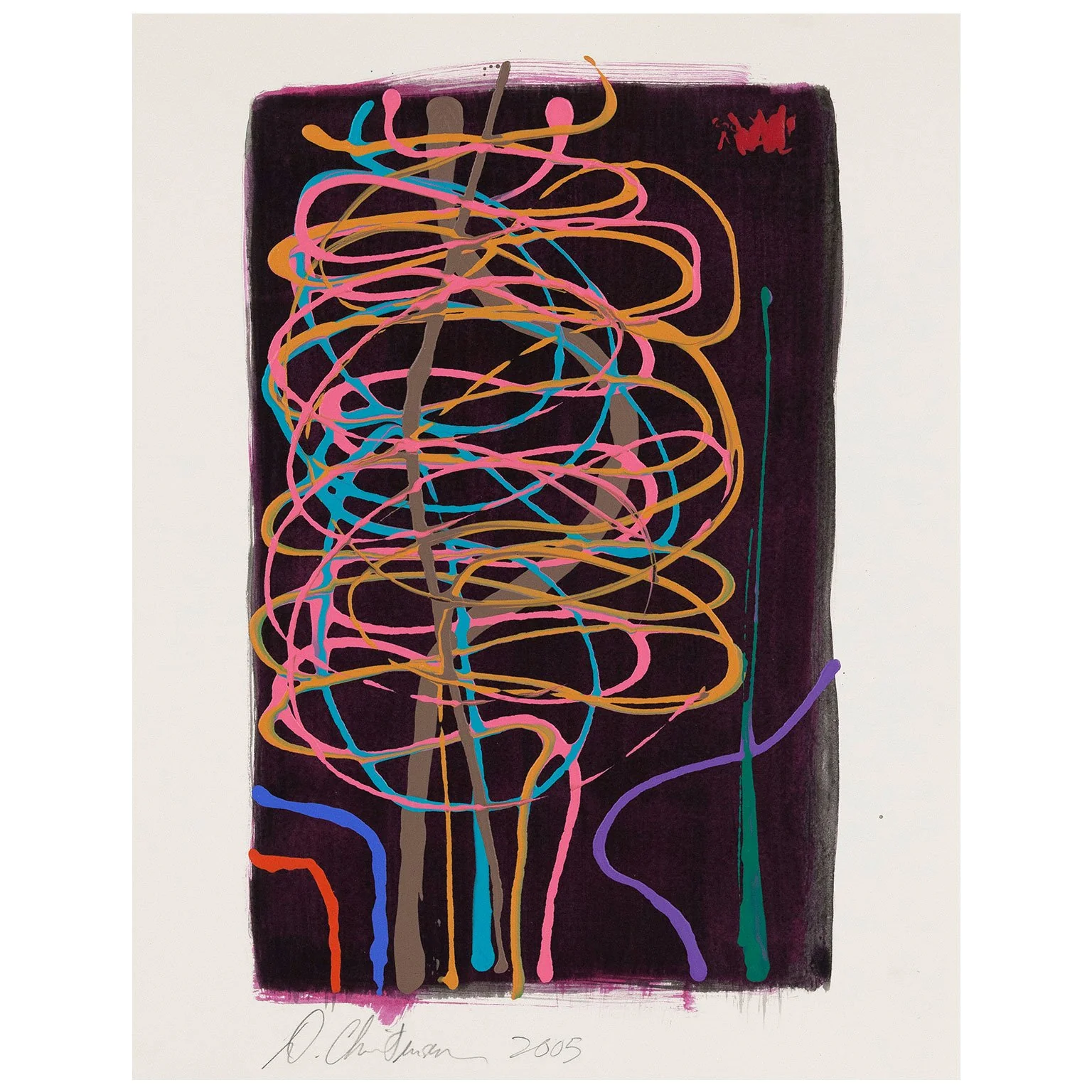 DAN CHRISTENSEN "SWEATY", 2005 - Image 2