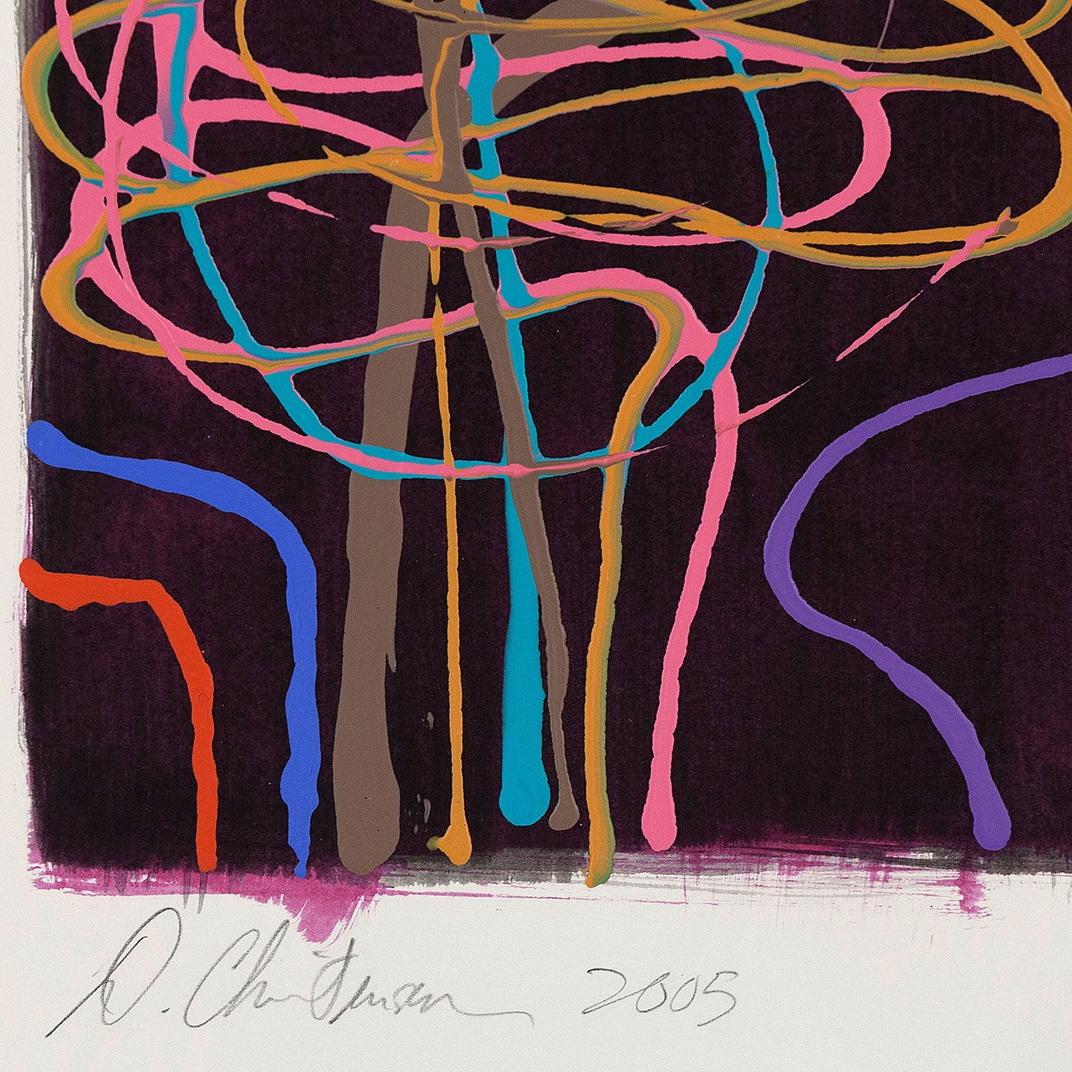 DAN CHRISTENSEN "SWEATY", 2005 - Image 3