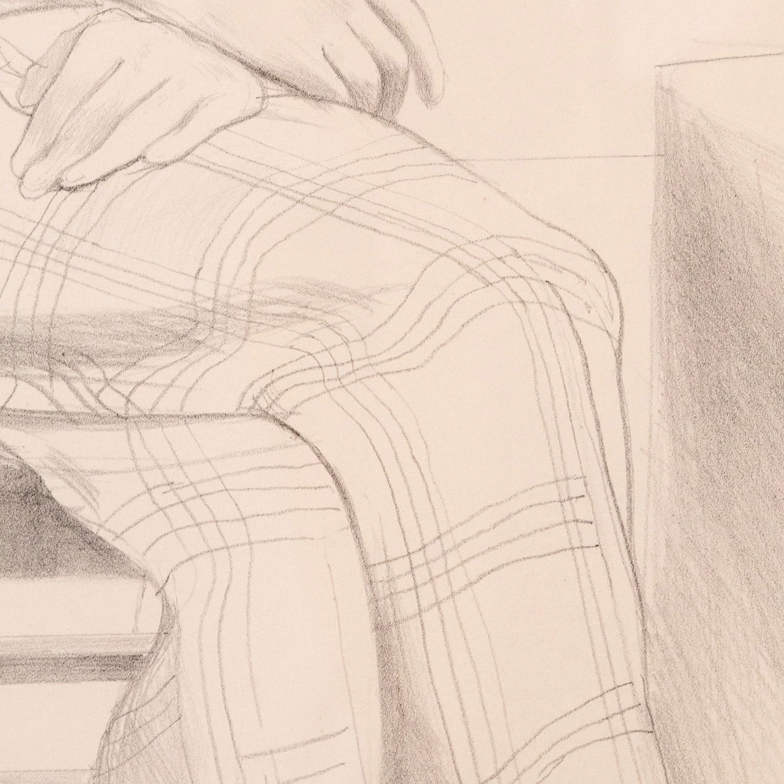 DAVID HOCKNEY "YVES-MARIE HERVÉ" LITHOGRAPH, 1974 - Image 10