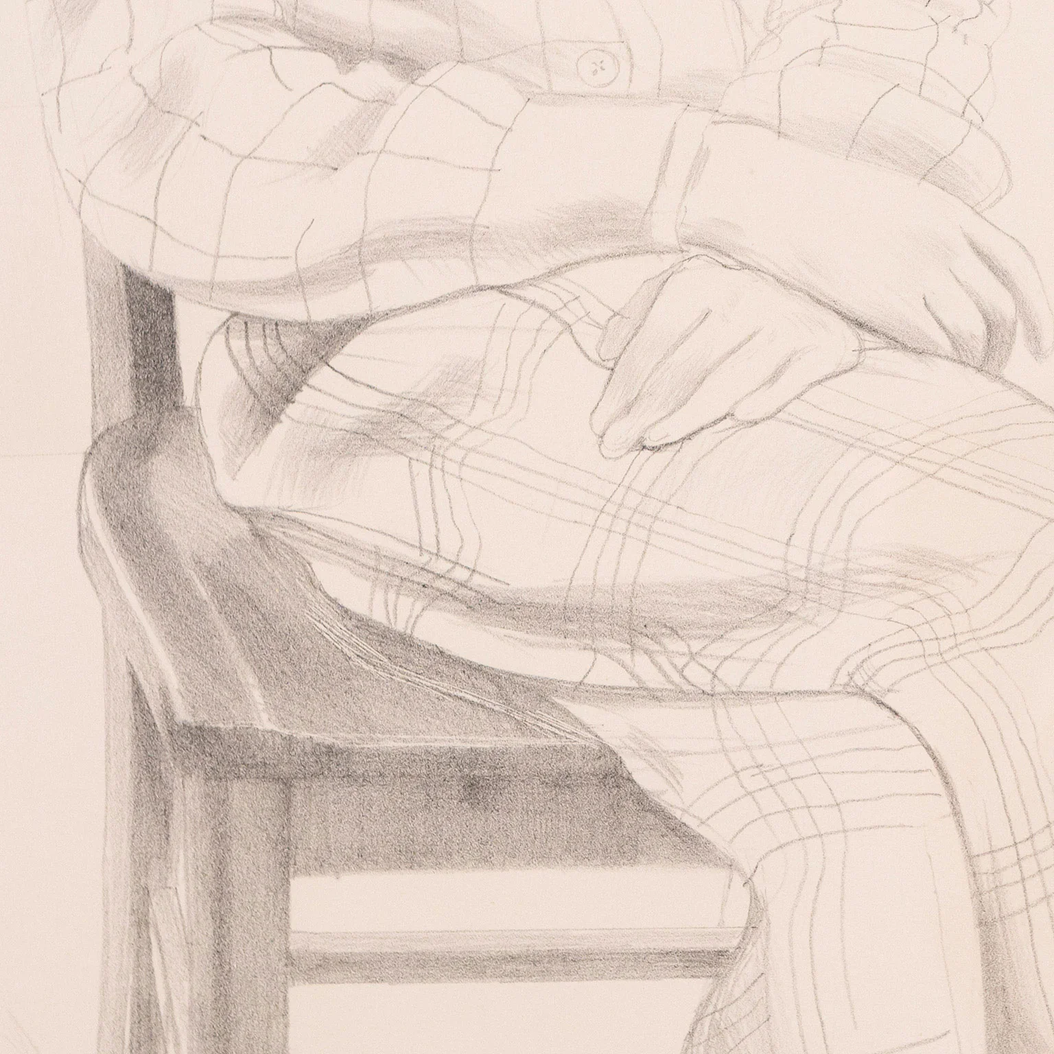 DAVID HOCKNEY "YVES-MARIE HERVÉ" LITHOGRAPH, 1974 - Image 8