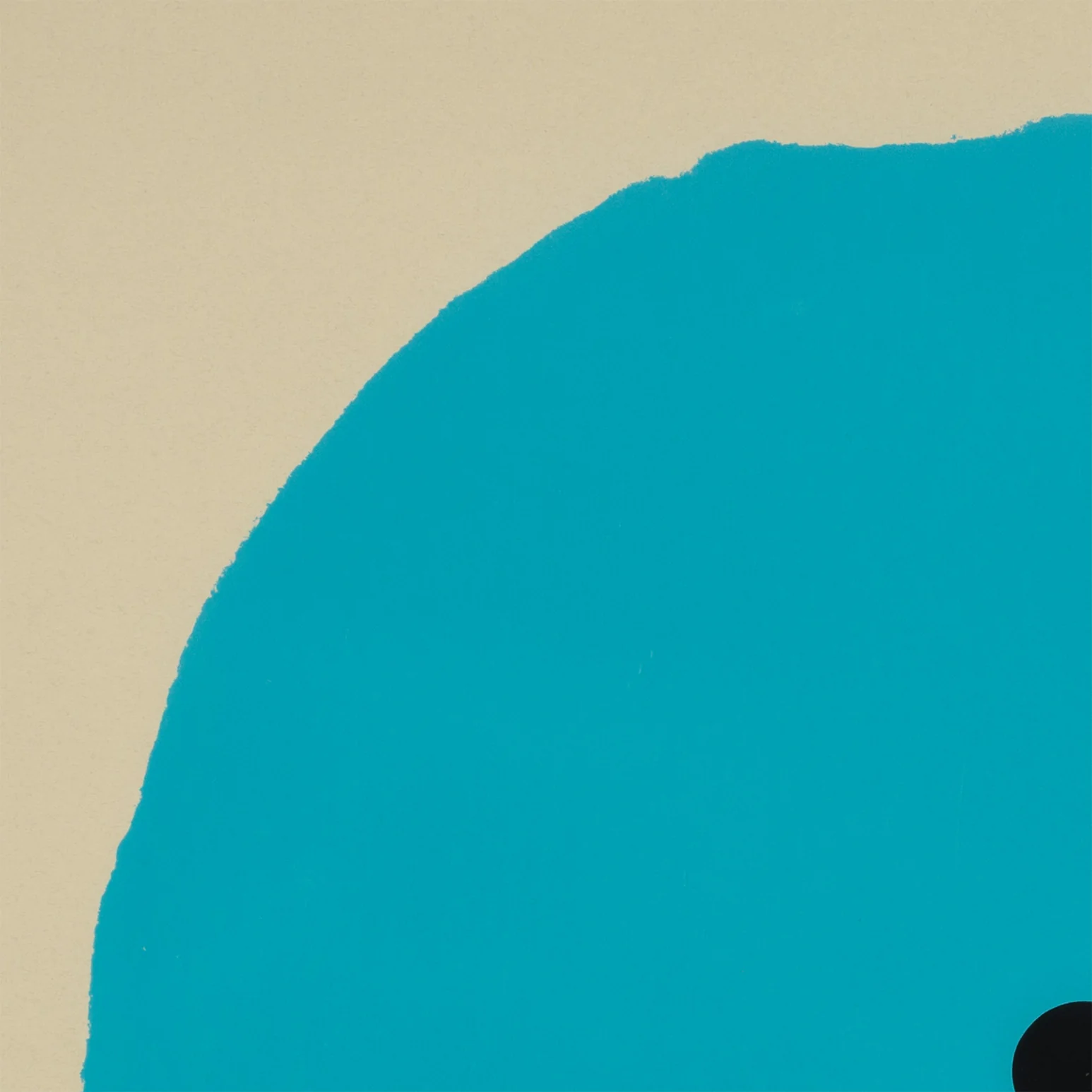 DONALD SULTAN "AQUA TRUMPET" SCREENPRINT, 2011 - Image 5