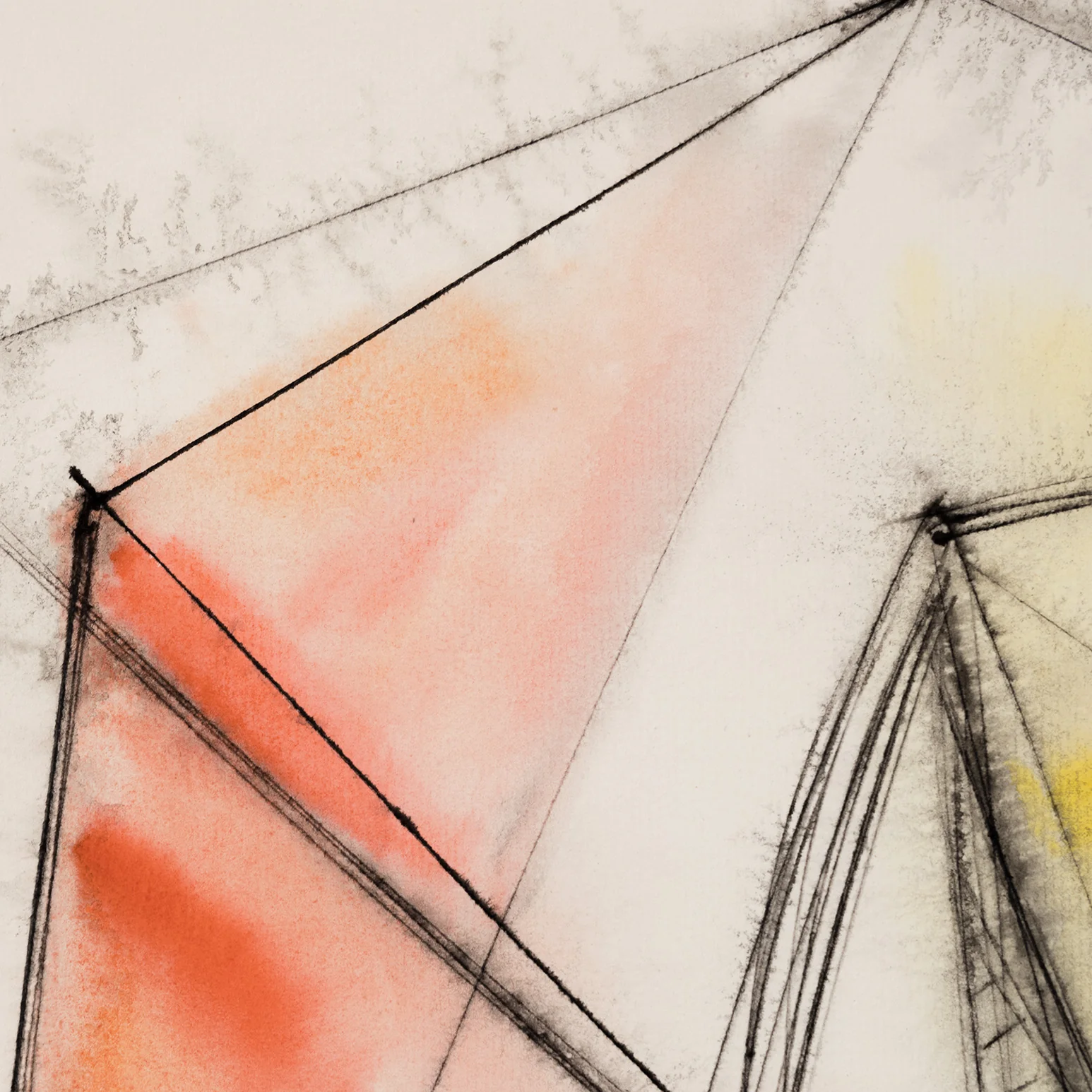 DOROTHY DEHNER “AFFINITIES” INK AND WATERCOLOR, 1951 - Image 4