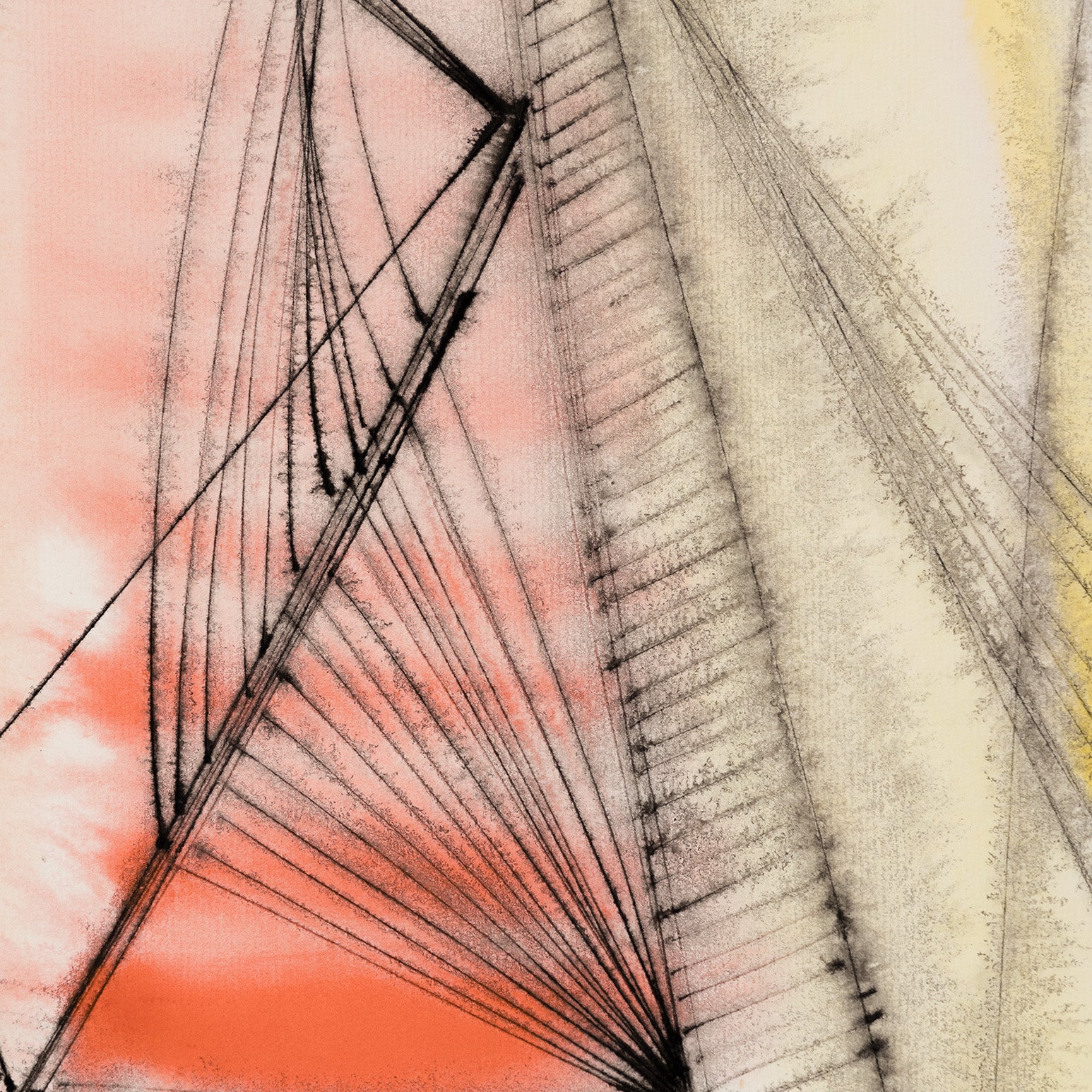 DOROTHY DEHNER “AFFINITIES” INK AND WATERCOLOR, 1951 - Image 6