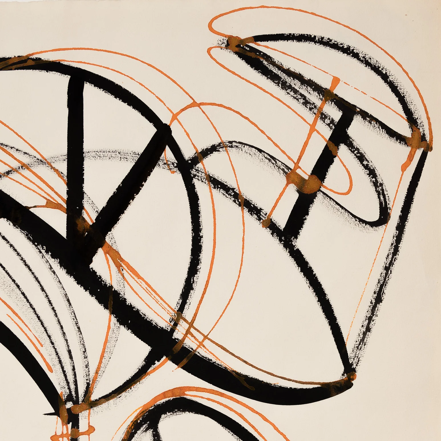 DOROTHY DEHNER “BICEP” INK AND WATERCOLOR, 1954 - Image 4