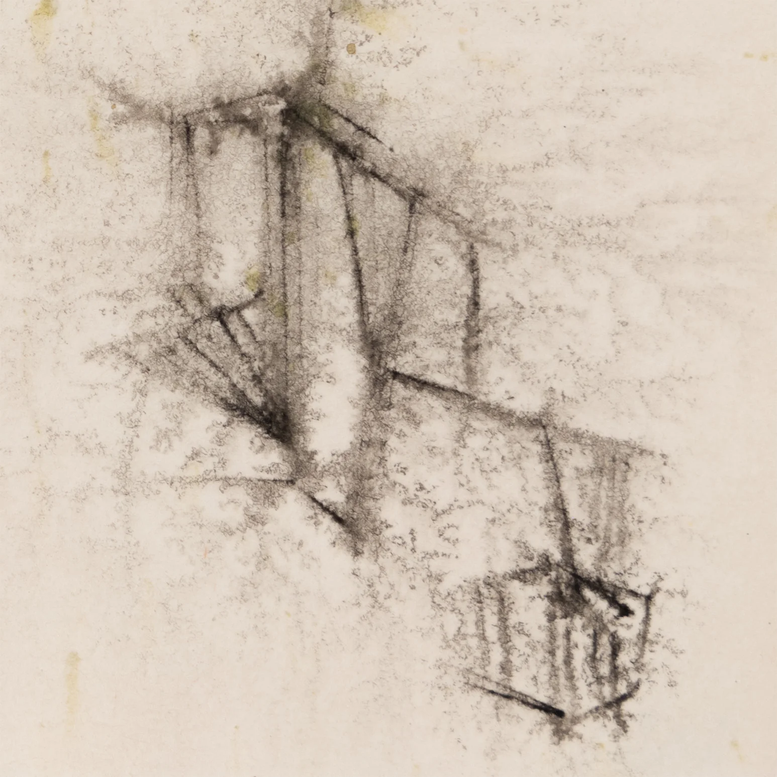 DOROTHY DEHNER “DISAPPOINTMENT ON SUNDAY” INK AND WATERCOLOR, 1950 - Image 6
