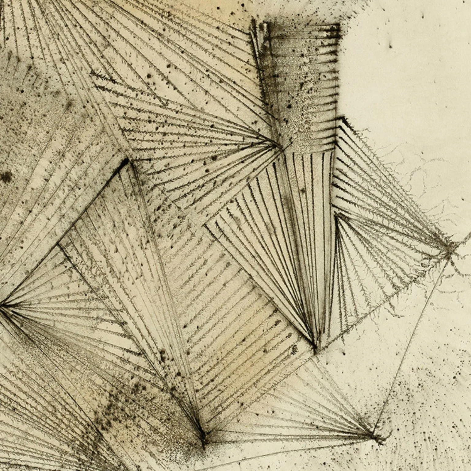DOROTHY DEHNER “UNTITLED” INK AND CHARCOAL, 1952 - Image 7