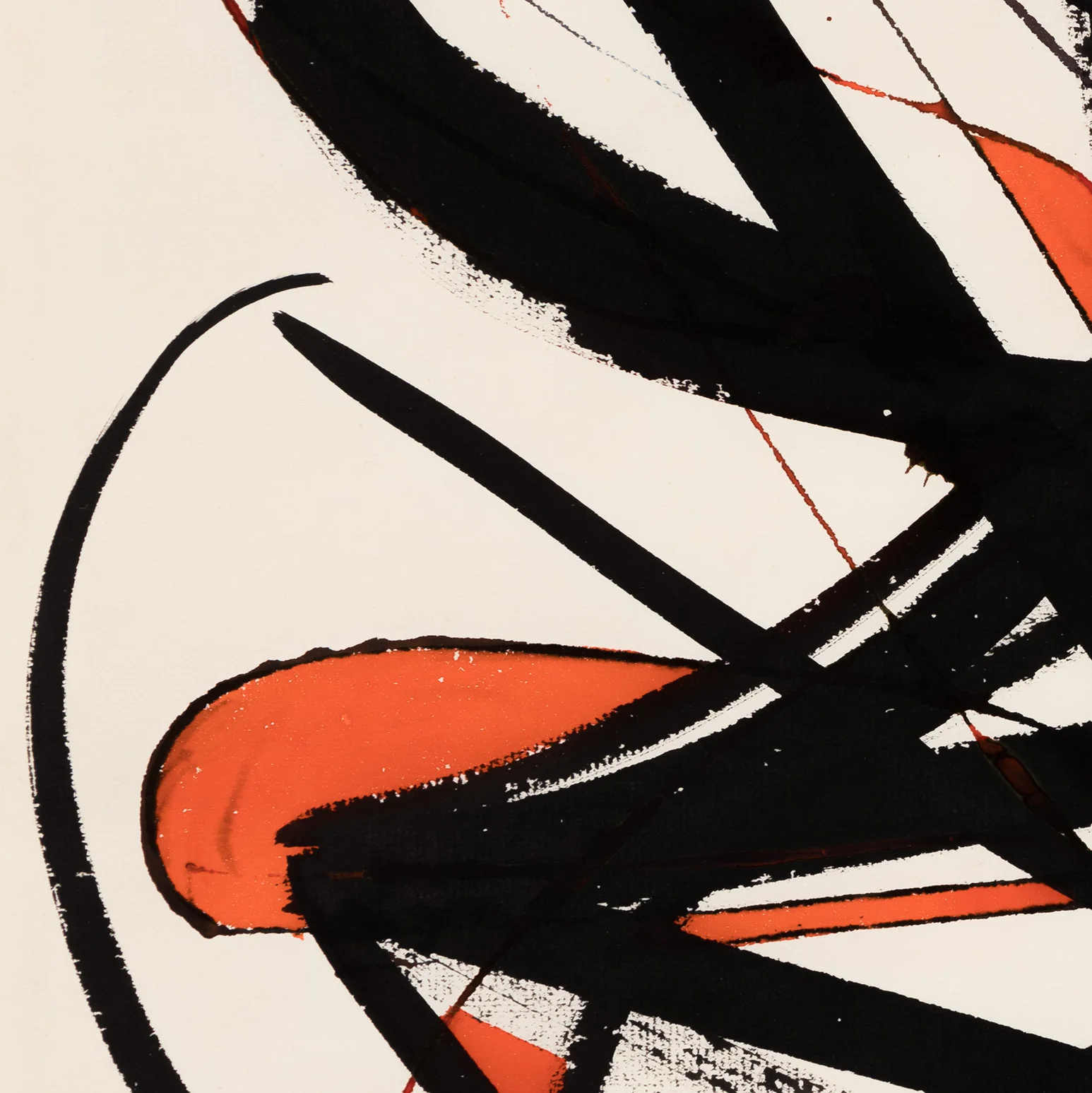 DOROTHY DEHNER “WOMAN IN A TANTRUM” INK AND WATERCOLOR, 1954 - Image 7