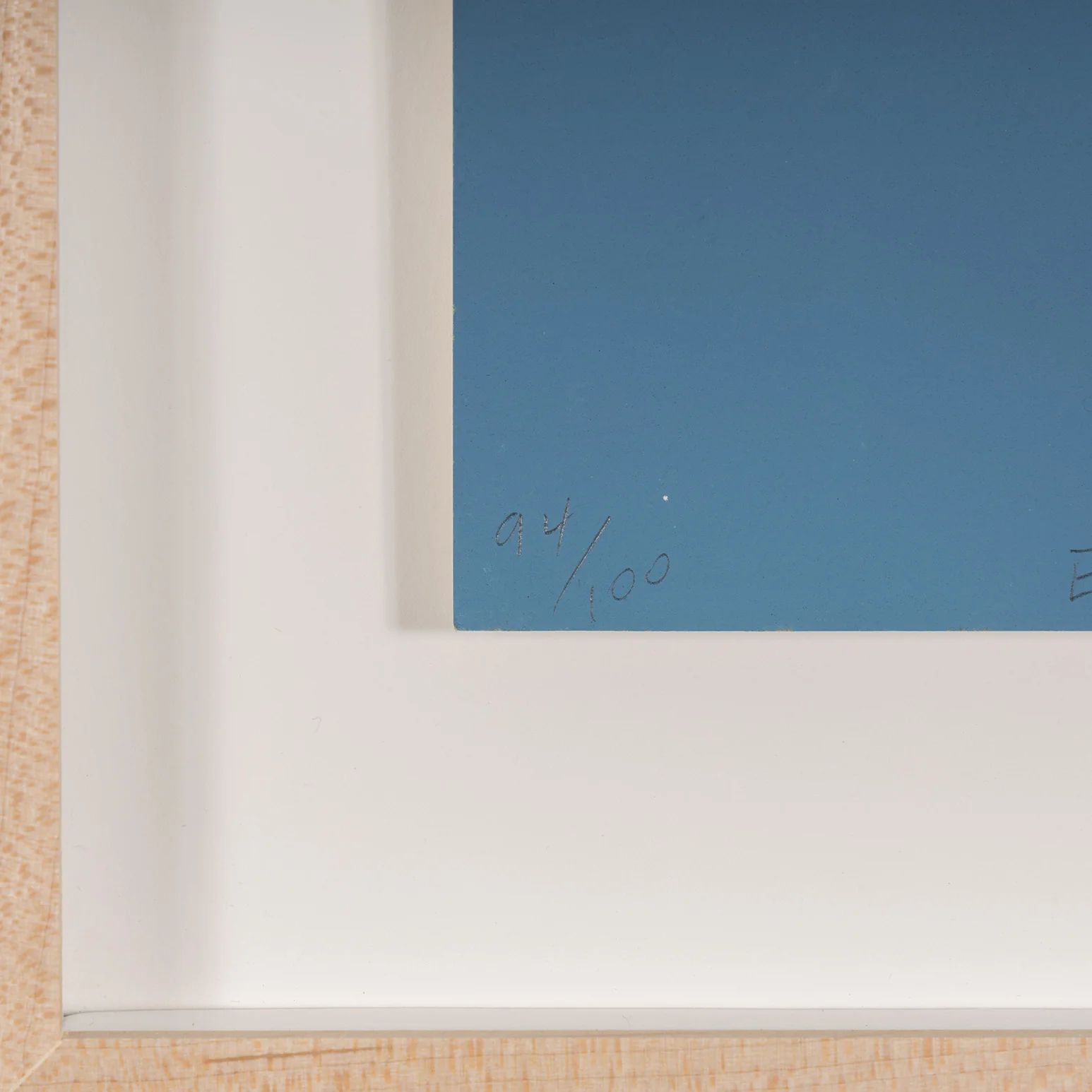 ED RUSCHA "BLUE SUDS" SCREENPRINT, 1971 - Image 10