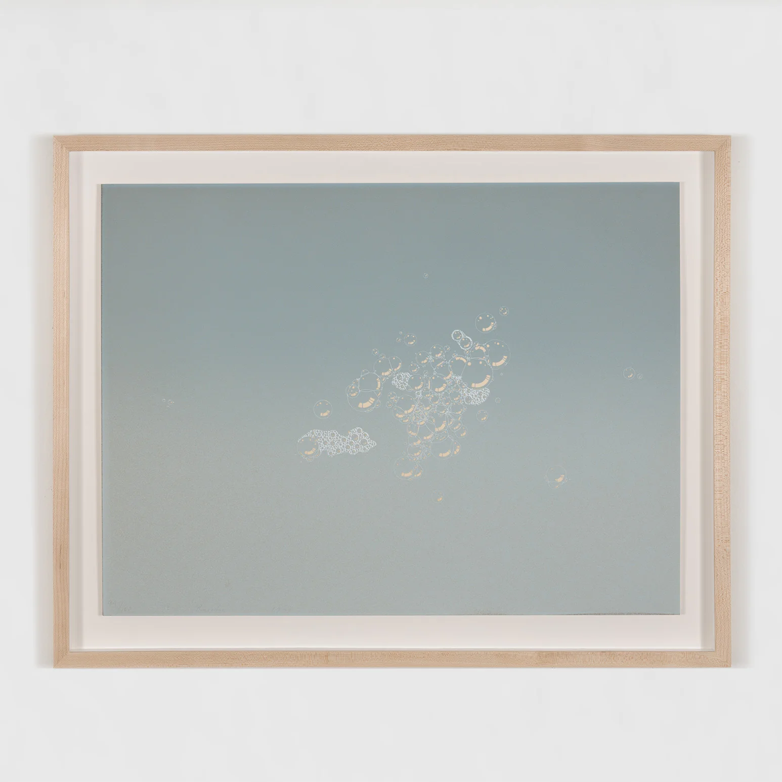 ED RUSCHA "GREY SUDS" SCREENPRINT, 1971 - Image 2