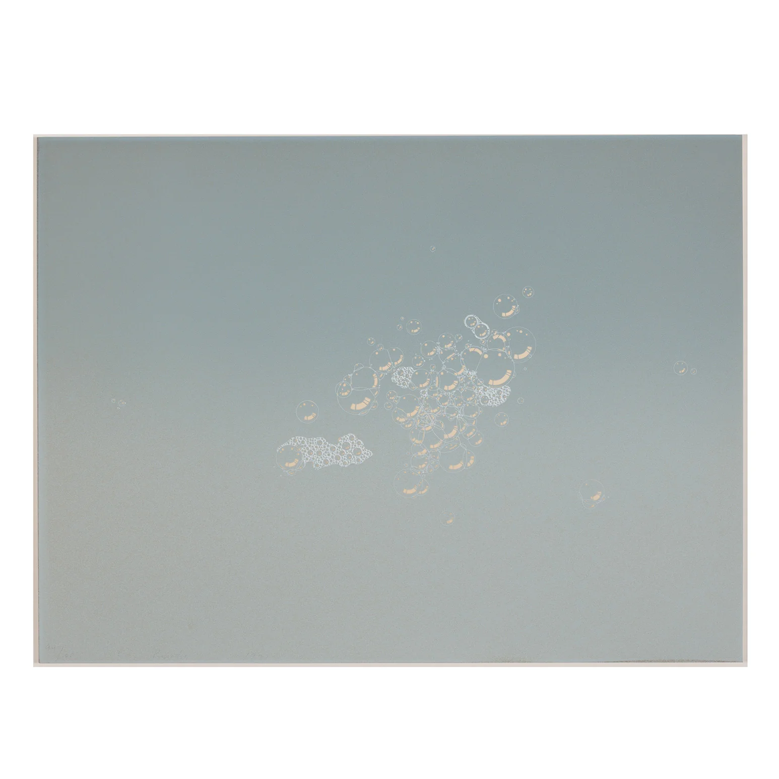 ED RUSCHA "GREY SUDS" SCREENPRINT, 1971 - Image 3