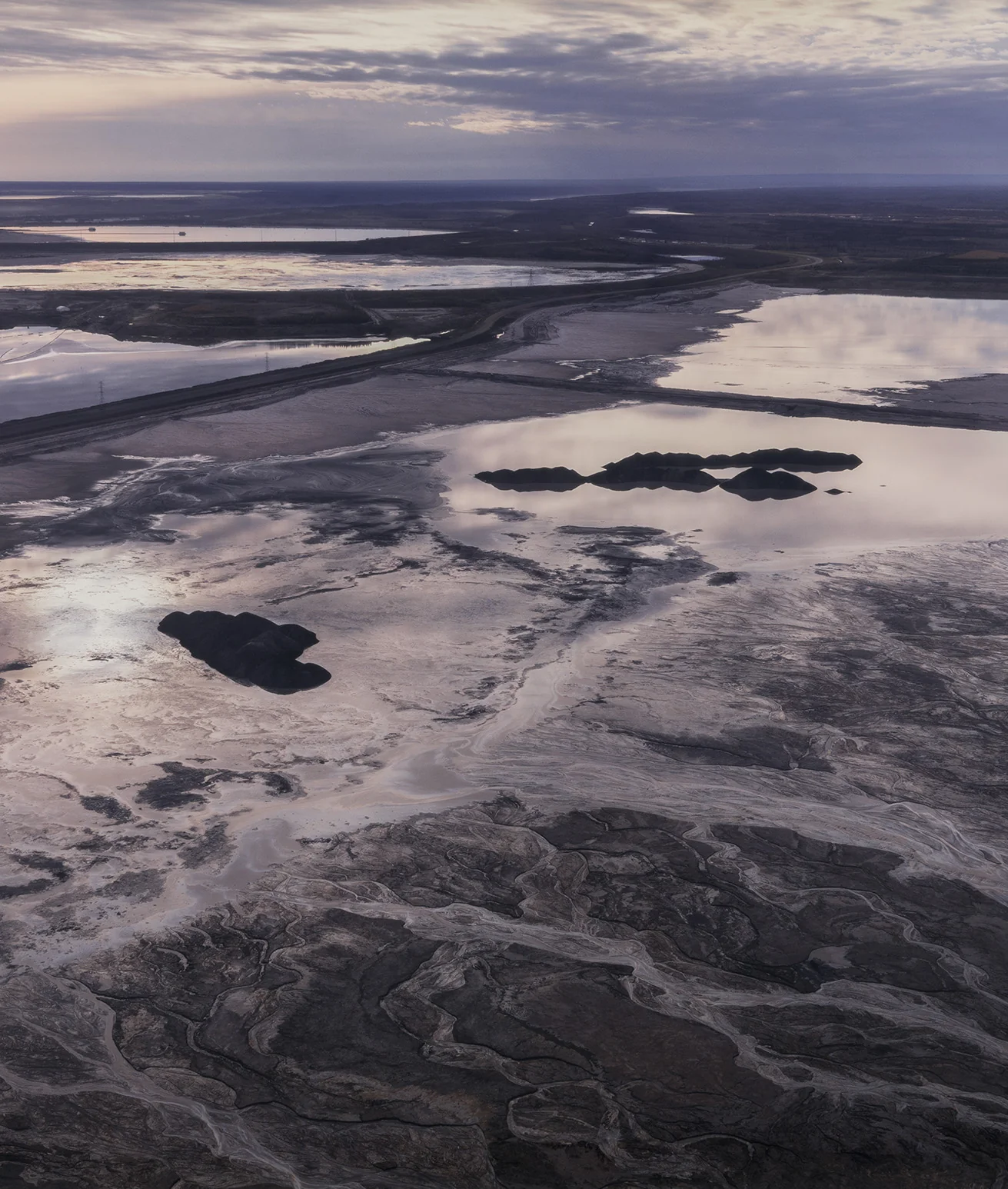 EDWARD BURTYNSKY "ALBERTA OIL SANDS #10" 2007