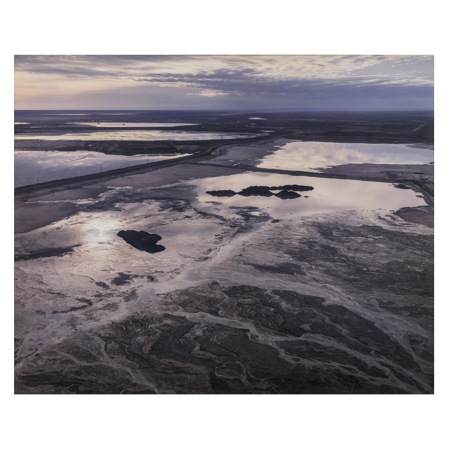 EDWARD BURTYNSKY "ALBERTA OIL SANDS #10" 2007 - Image 3