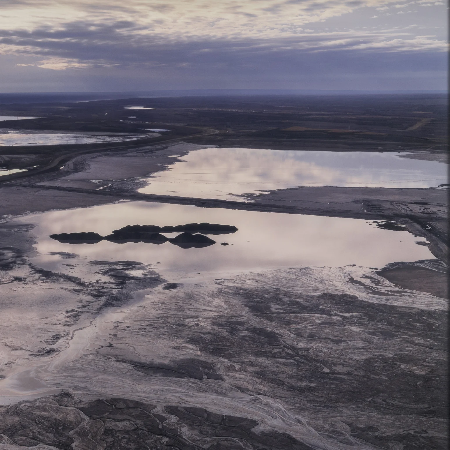 EDWARD BURTYNSKY "ALBERTA OIL SANDS #10" 2007 - Image 5