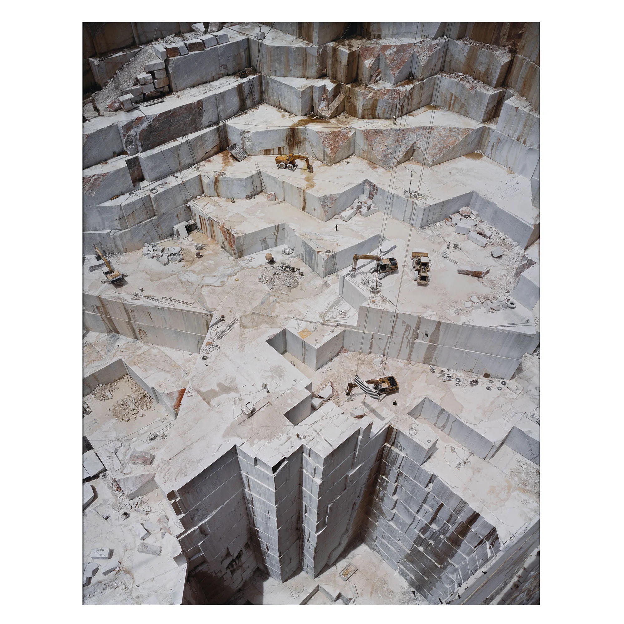 EDWARD BURTYNSKY "IBERIA QUARRIES #3, PARADAIS, PORTUGAL, 2006" - Image 3