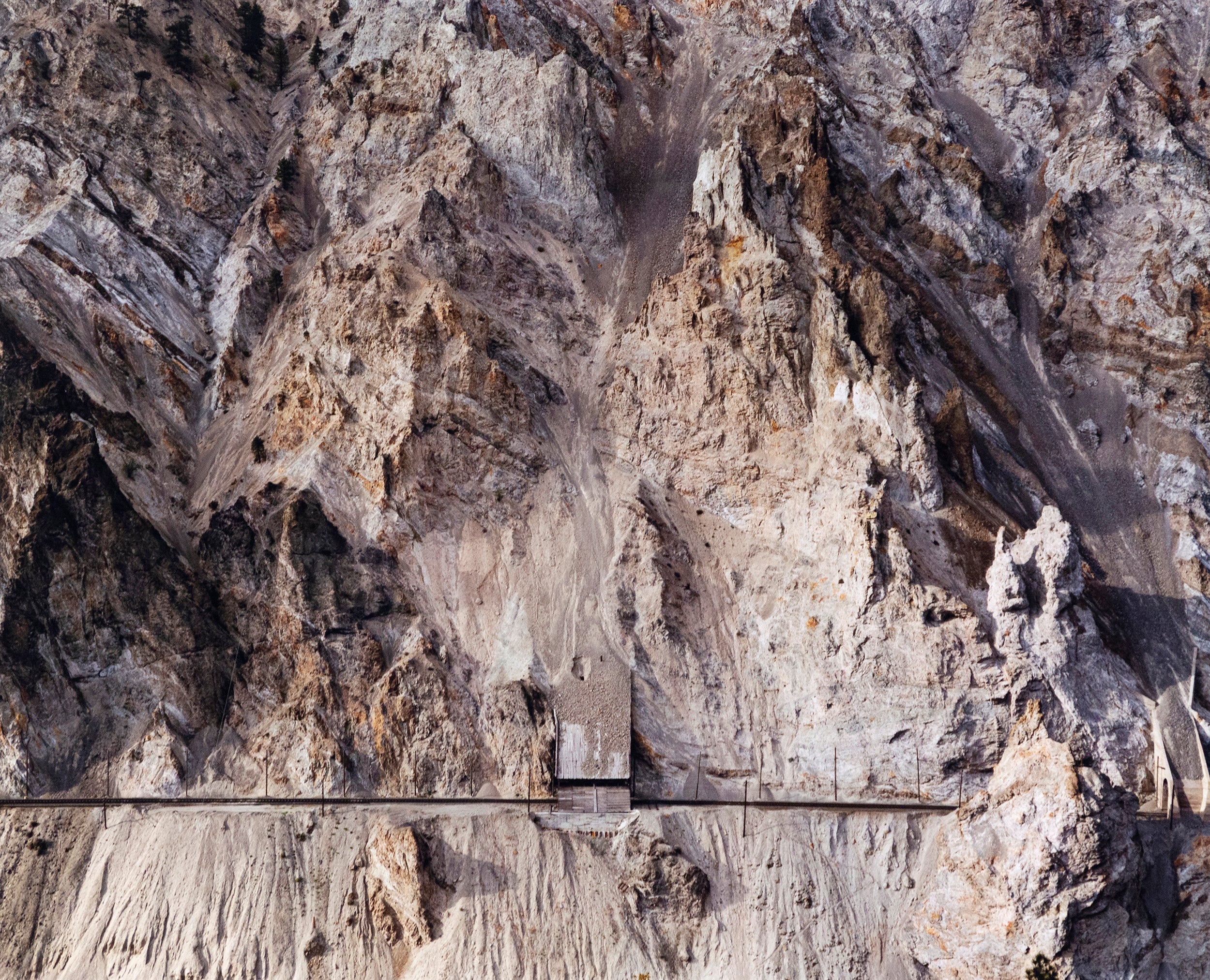 EDWARD BURTYNSKY "RAILCUTS #4 TRACK, THOMPSON RIVER, BC" 1985 - Image 13