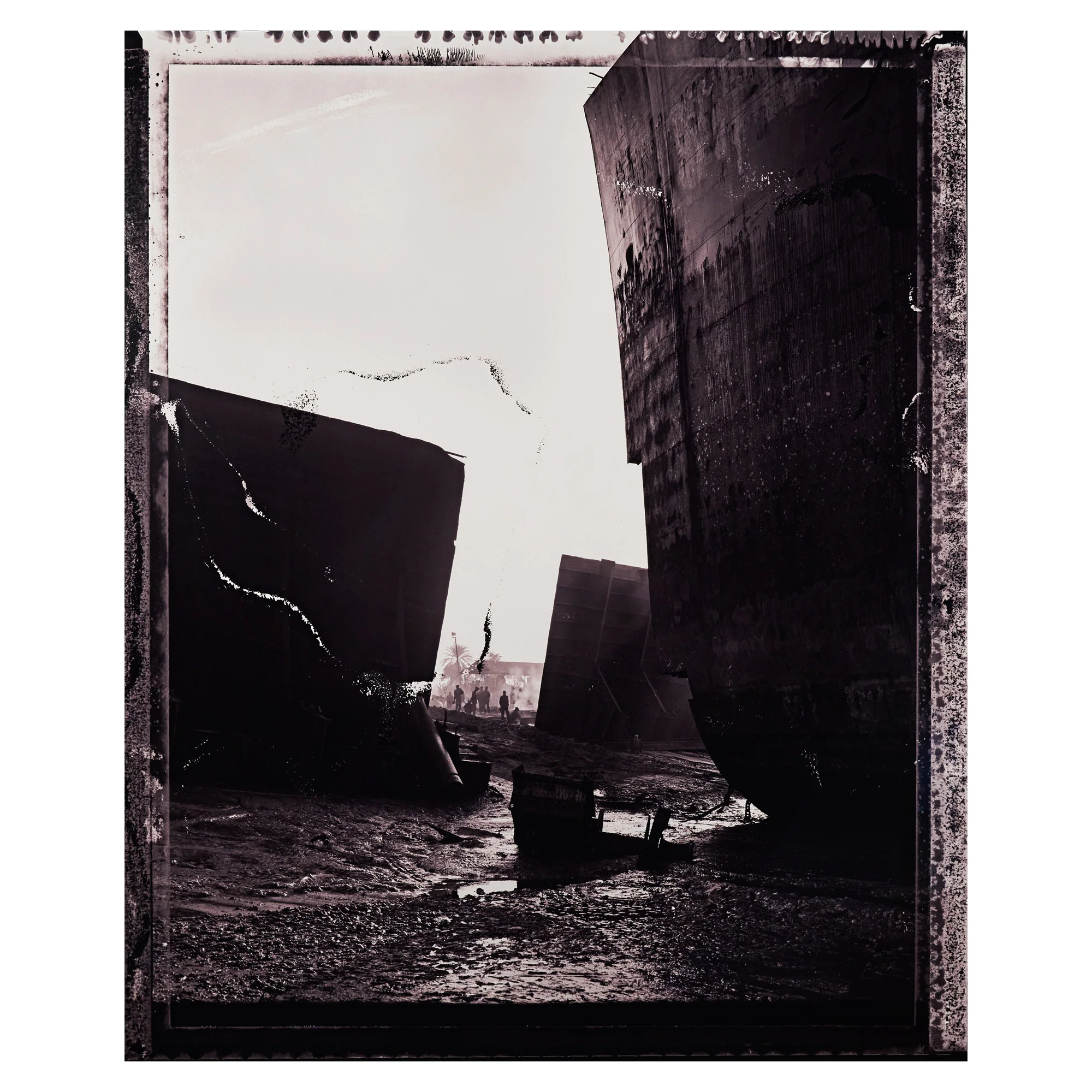 EDWARD BURTYNSKY "SHIPBREAKING #2 FIELD PROOF", 2001 - Image 3