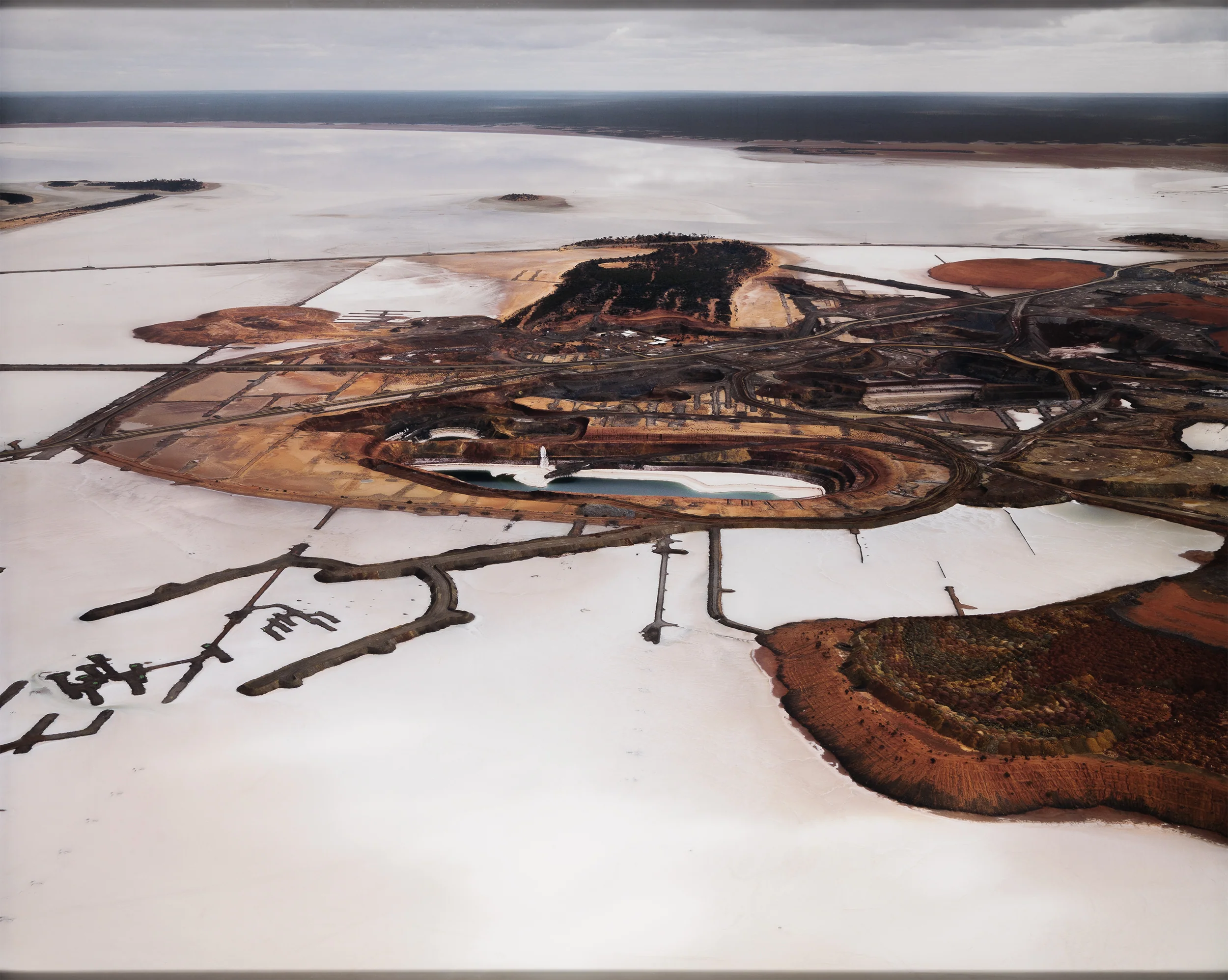 EDWARD BURTYNSKY "SILVER LAKE OPERATIONS #3" AUSTRALIA, 2007 - Image 15