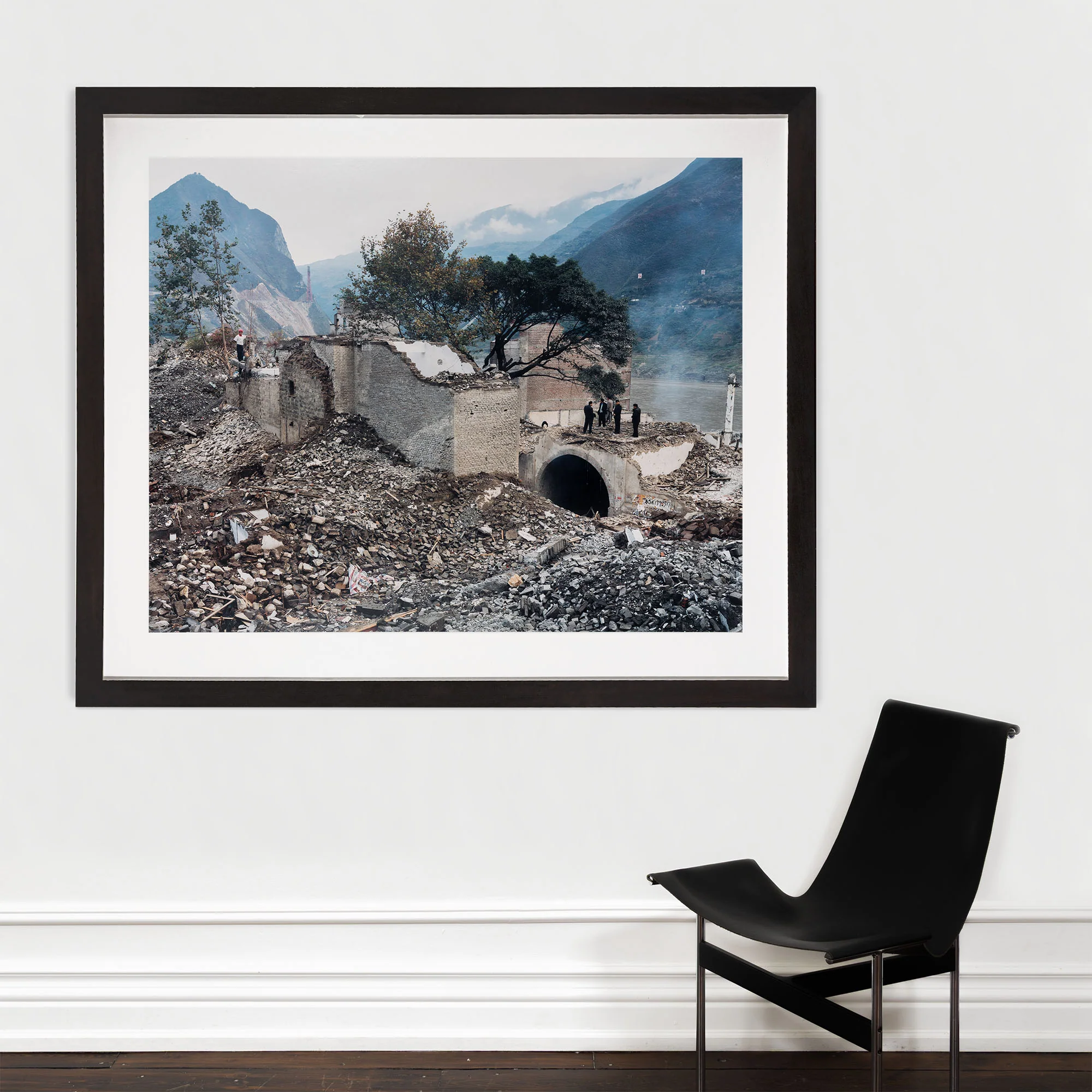 EDWARD BURTYNSKY "WUSHAN #11, THREE GORGES DAM PROJECT" 2002 - Image 11