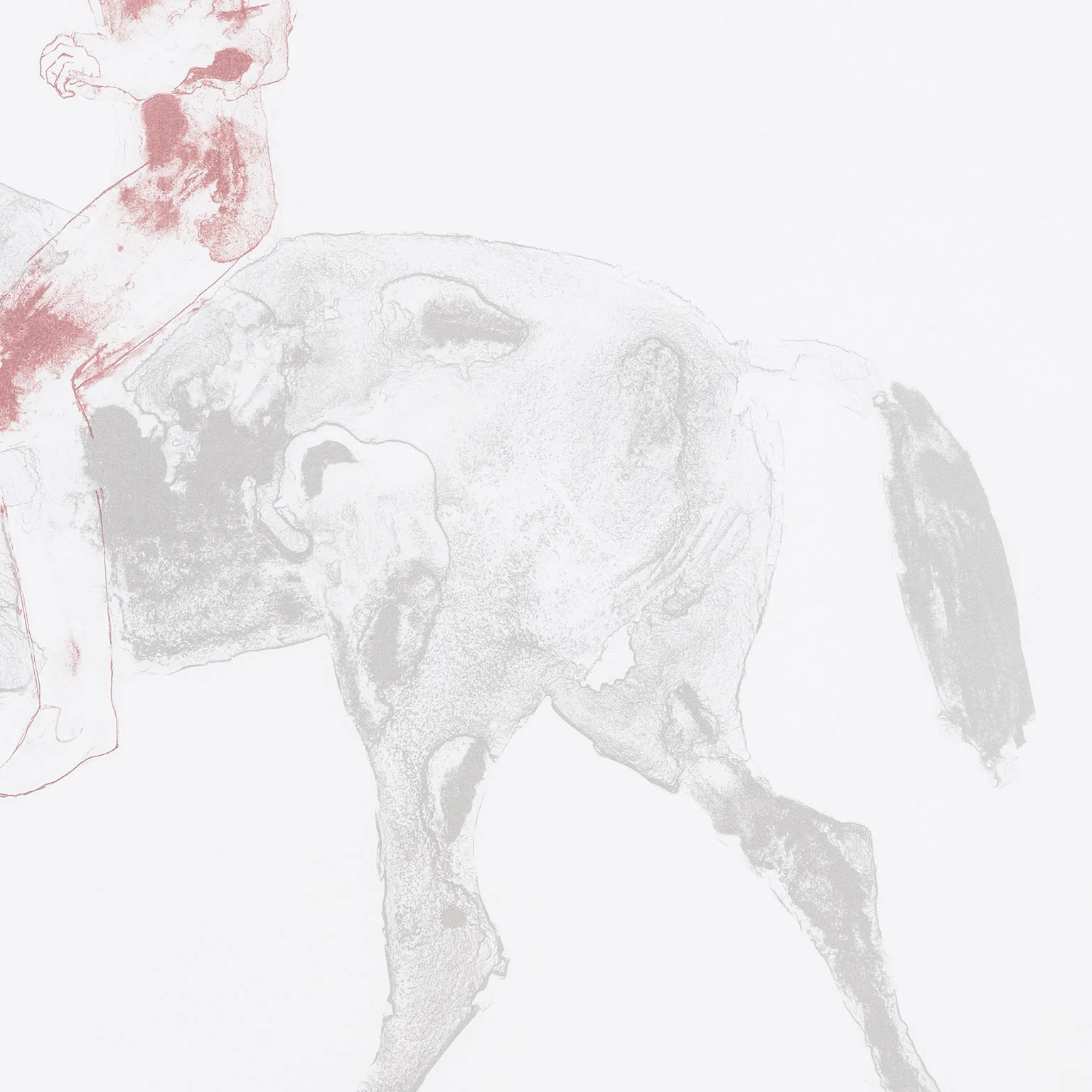 ELISABETH FRINK "HORSE AND RIDER I" LITHOGRAPH, 1970 - Image 7