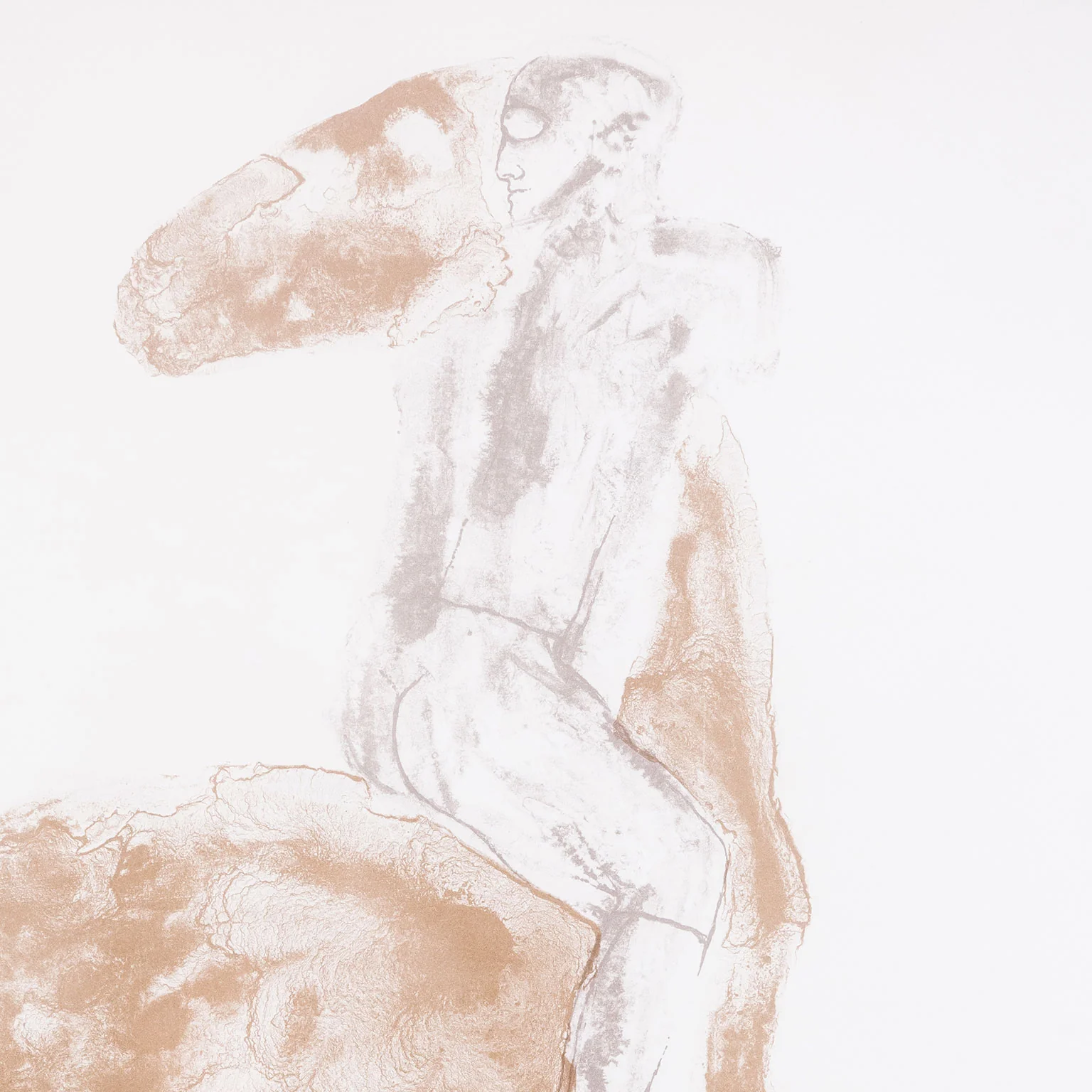 ELISABETH FRINK "HORSE AND RIDER II" LITHOGRAPH, 1970 - Image 6