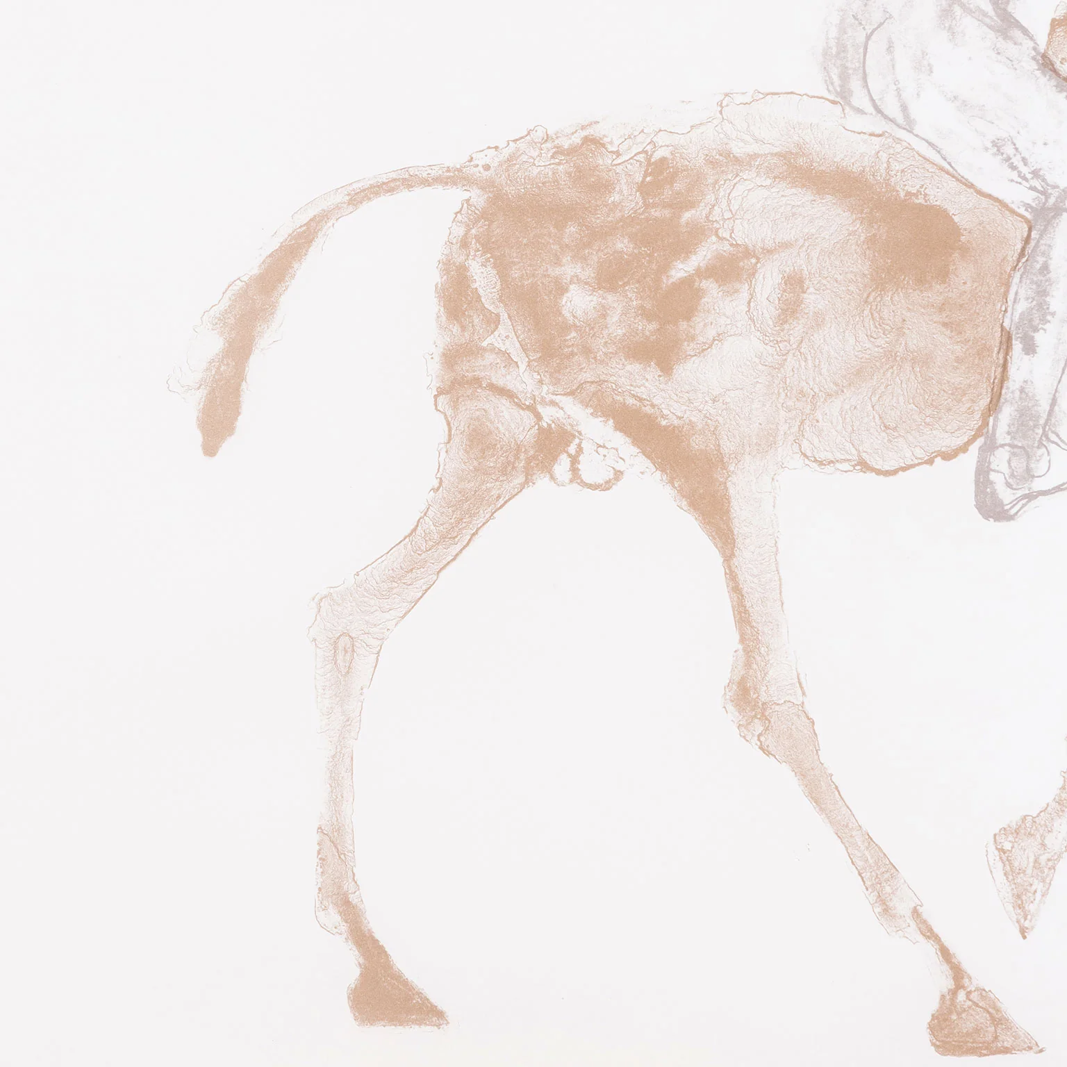 ELISABETH FRINK "HORSE AND RIDER II" LITHOGRAPH, 1970 - Image 7