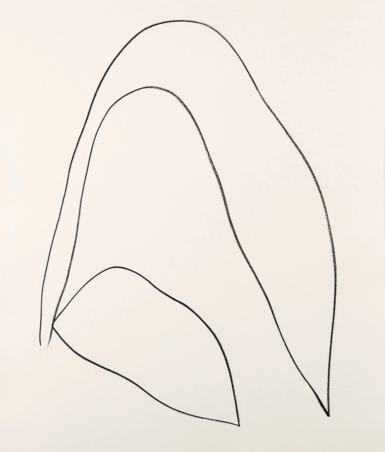 ELLSWORTH KELLY "LEAVES (FEUILLES)" LITHOGRAPH, 1964