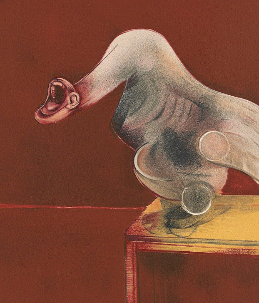 FRANCIS BACON "SECOND VERSION, TRIPTYCH 1944" LITHOGRAPH, 1989