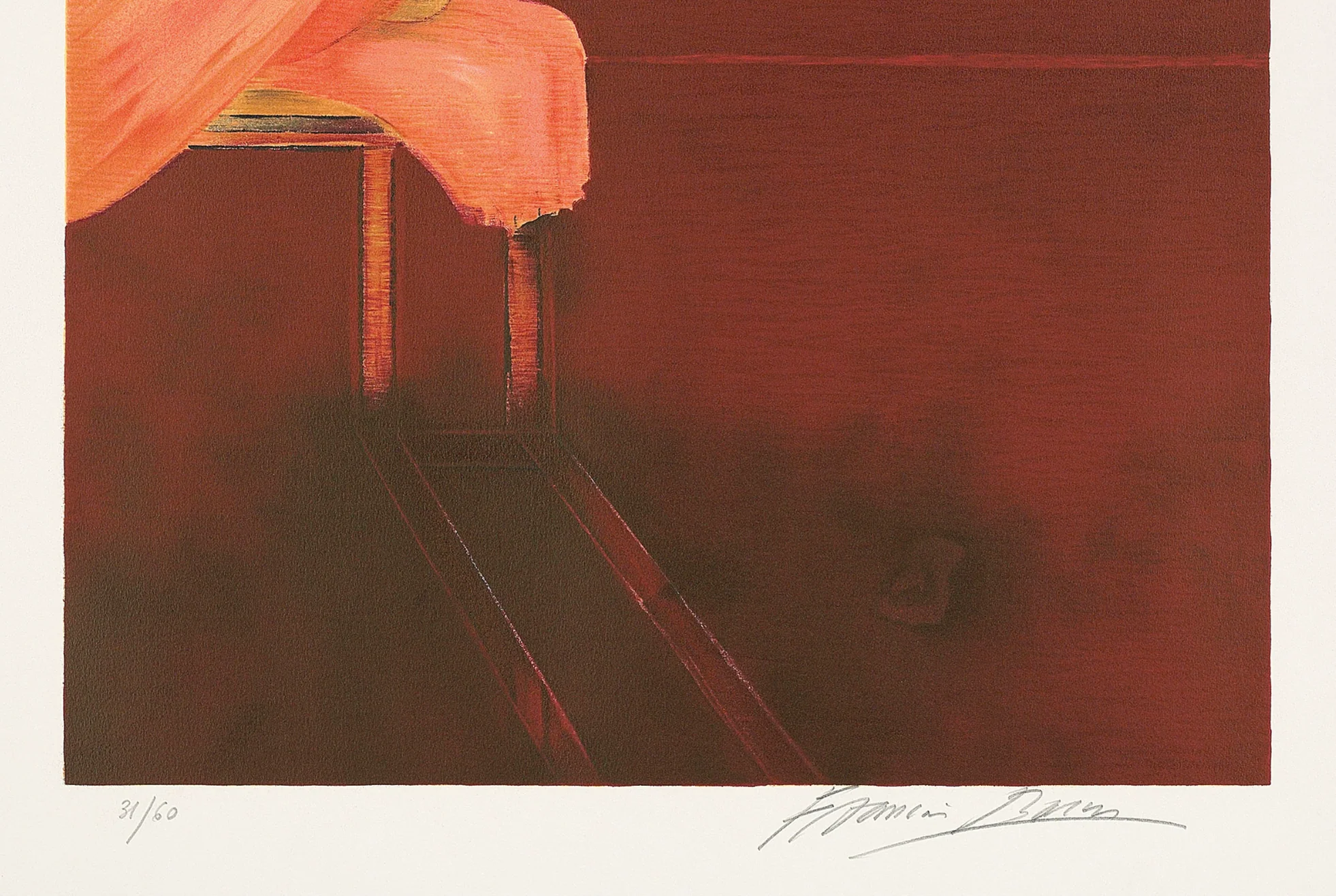 FRANCIS BACON "SECOND VERSION, TRIPTYCH 1944" LITHOGRAPH, 1989 - Image 6