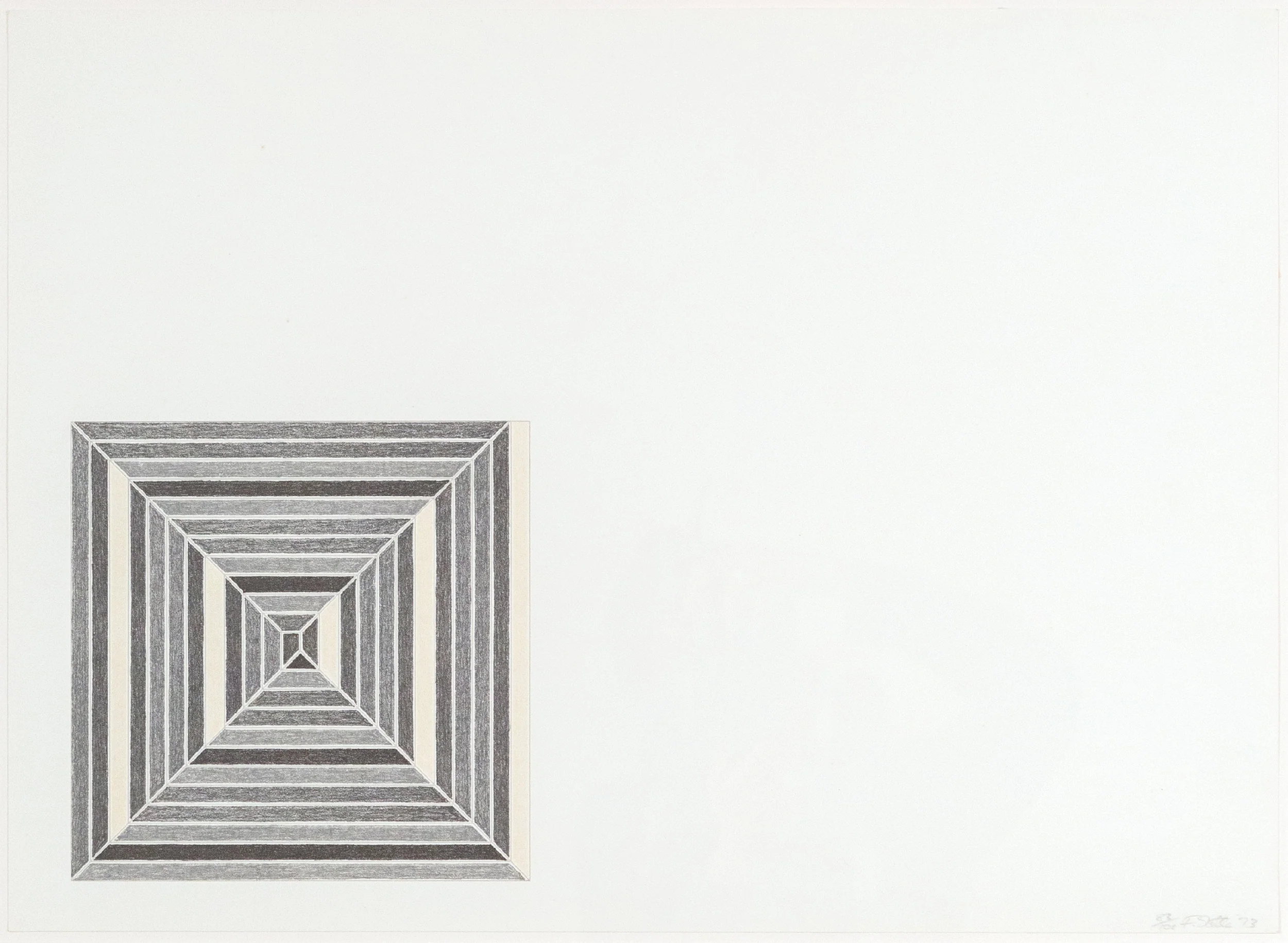 FRANK STELLA "LES INDES" LITHOGRAPH, 1973 - Image 3