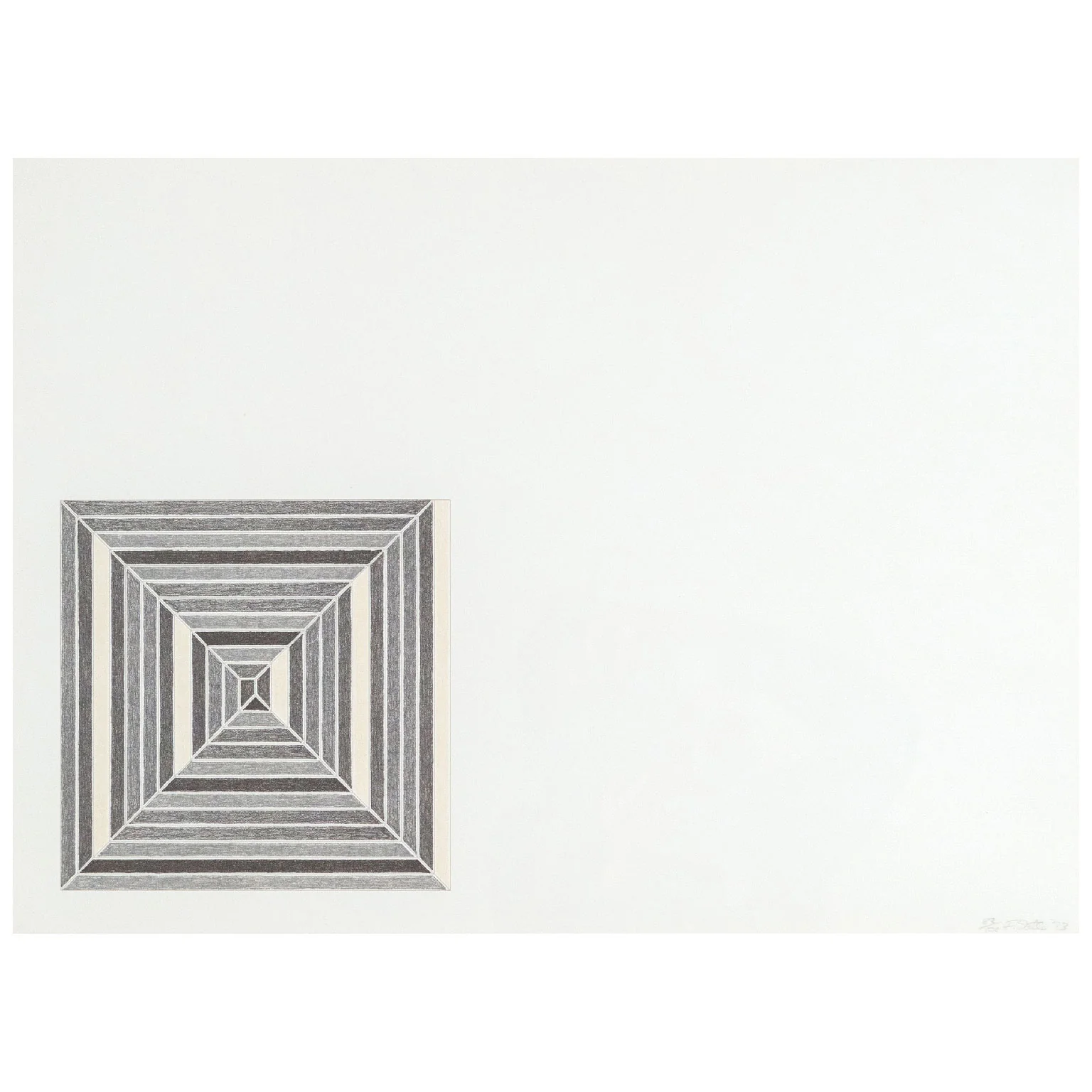 FRANK STELLA "LES INDES" LITHOGRAPH, 1973 - Image 8