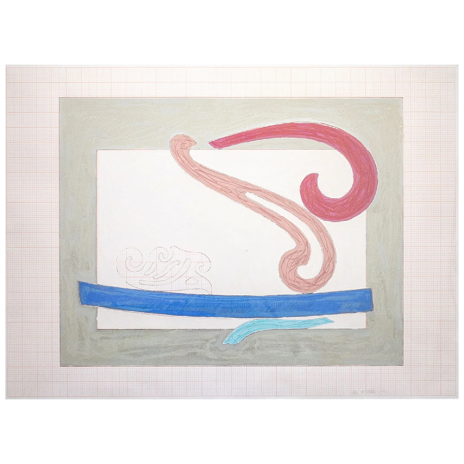 FRANK STELLA "NOGUCHI'S OKINAWA WOODPECKER" LITHOGRAPH, 1977 - Image 3