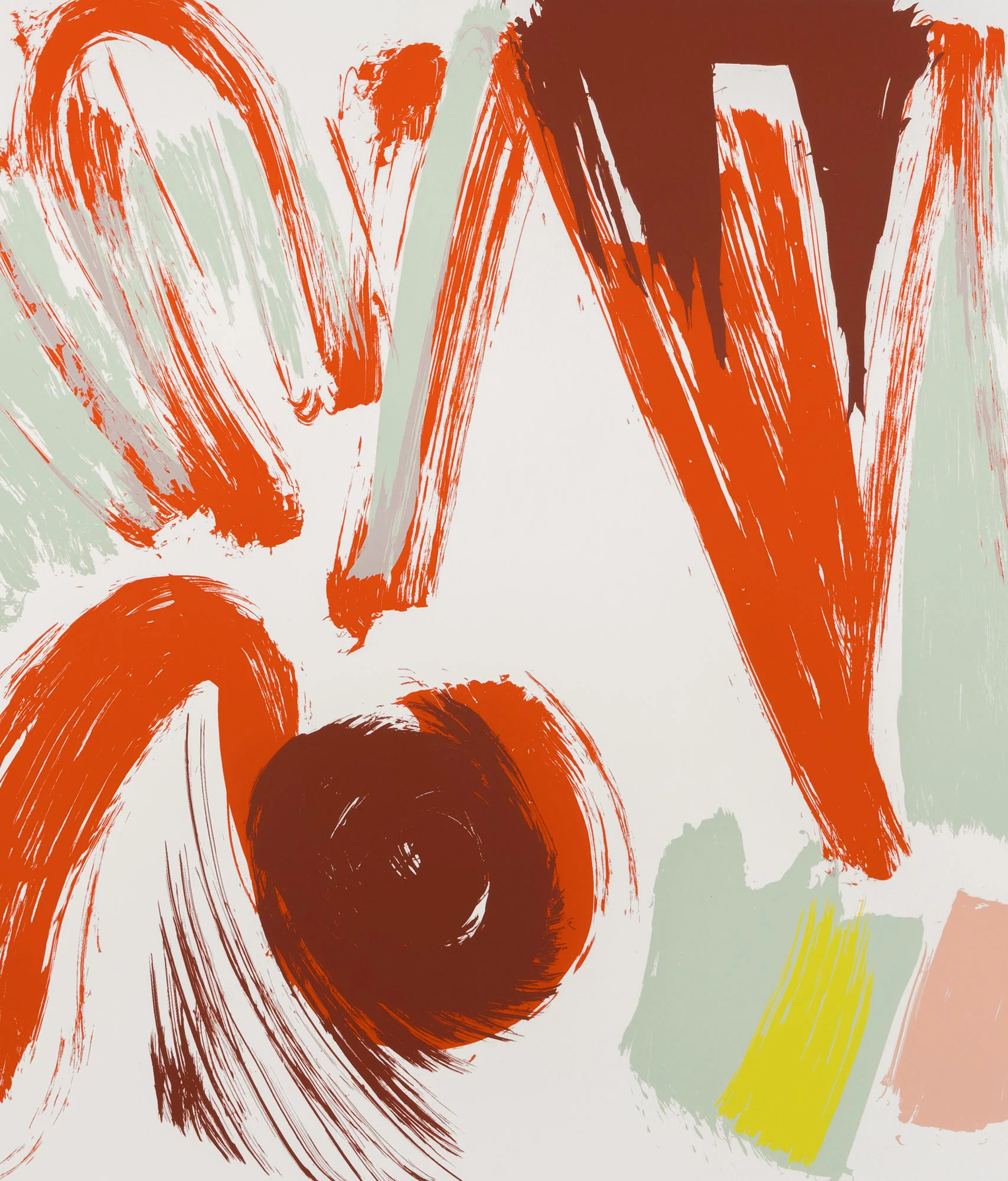 FRIEDEL DZUBAS "ABC" SCREENPRINT, 1984