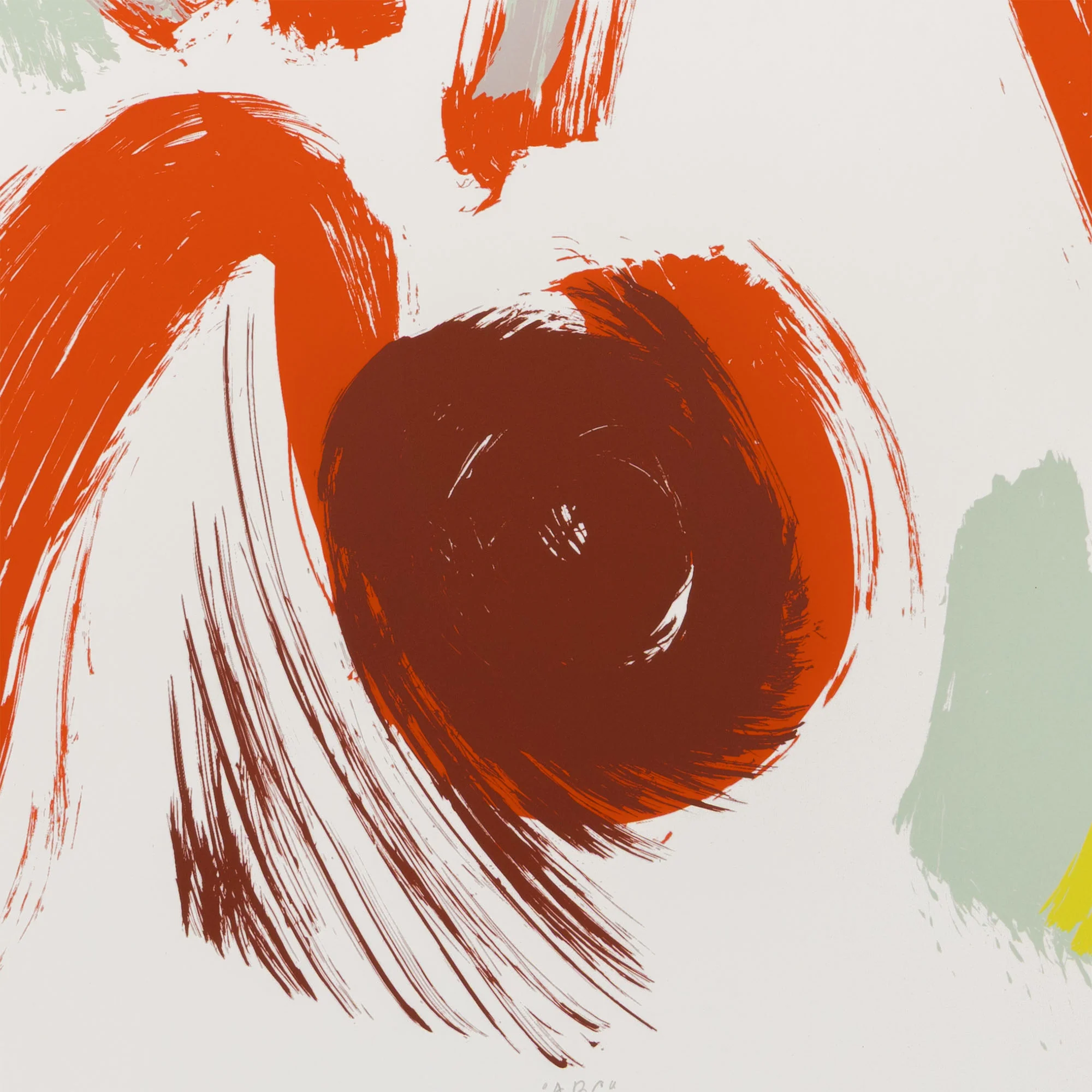 FRIEDEL DZUBAS "ABC" SCREENPRINT, 1984 - Image 5